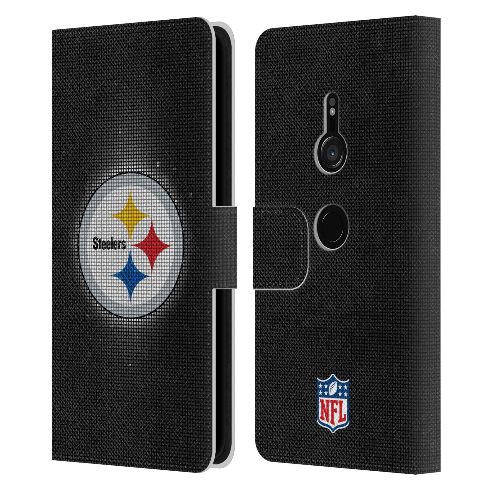 OFFICIAL NFL PITTSBURGH STEELERS ARTWORK LEATHER BOOK CASE FOR SONY PHONES 1 - Picture 7 of 10