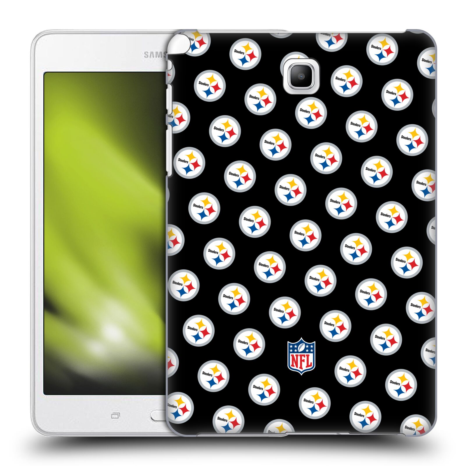 OFFICIAL NFL PITTSBURGH STEELERS ARTWORK BACK CASE FOR SAMSUNG TABLETS 1 - Picture 10 of 11