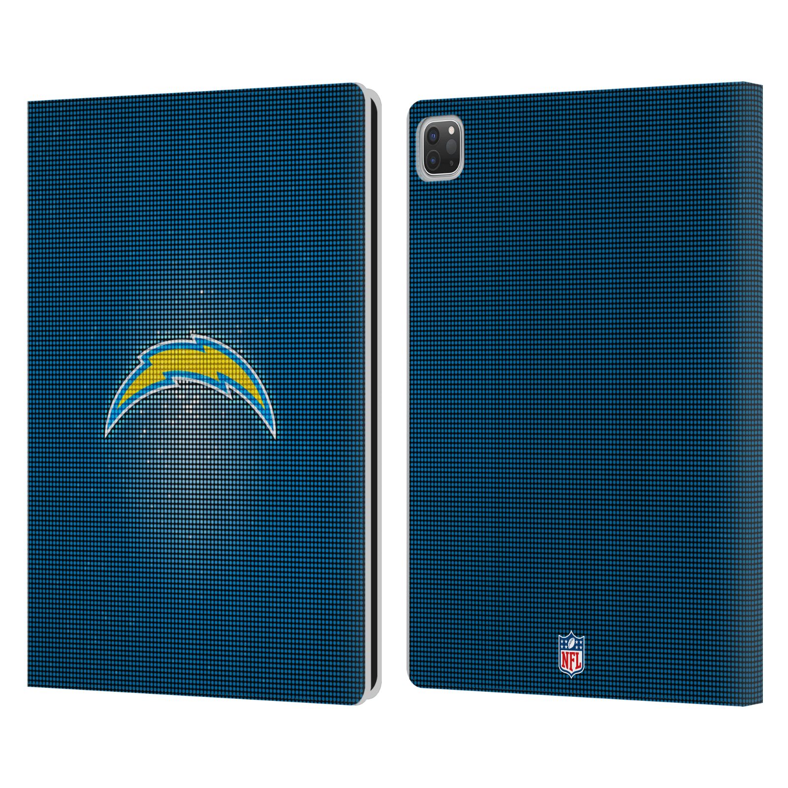 OFFICIAL NFL LOS ANGELES CHARGERS ARTWORK LEATHER BOOK CASE FOR APPLE iPAD - Picture 7 of 10