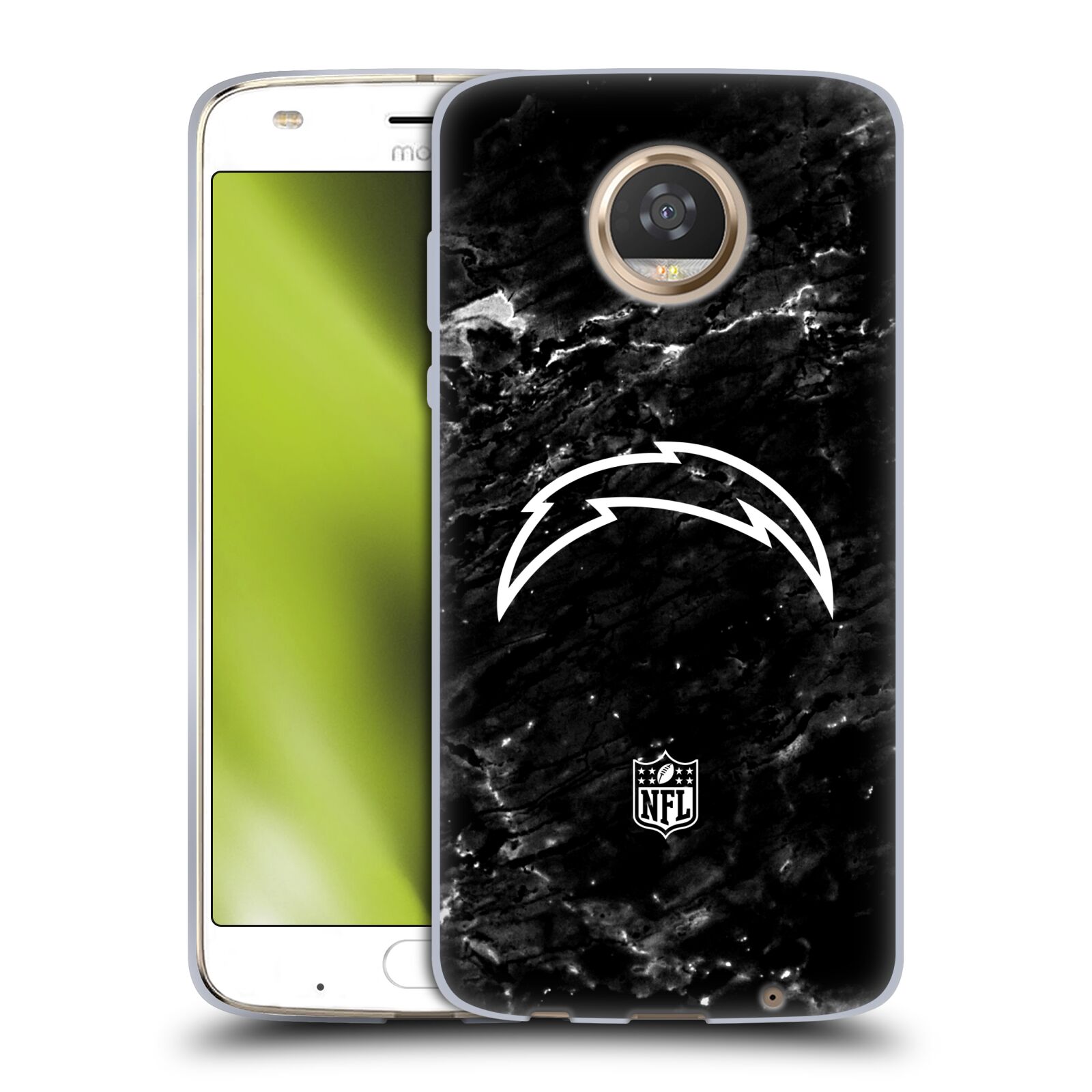 OFFICIAL NFL LOS ANGELES CHARGERS ARTWORK SOFT GEL CASE FOR MOTOROLA PHONES - Picture 9 of 11