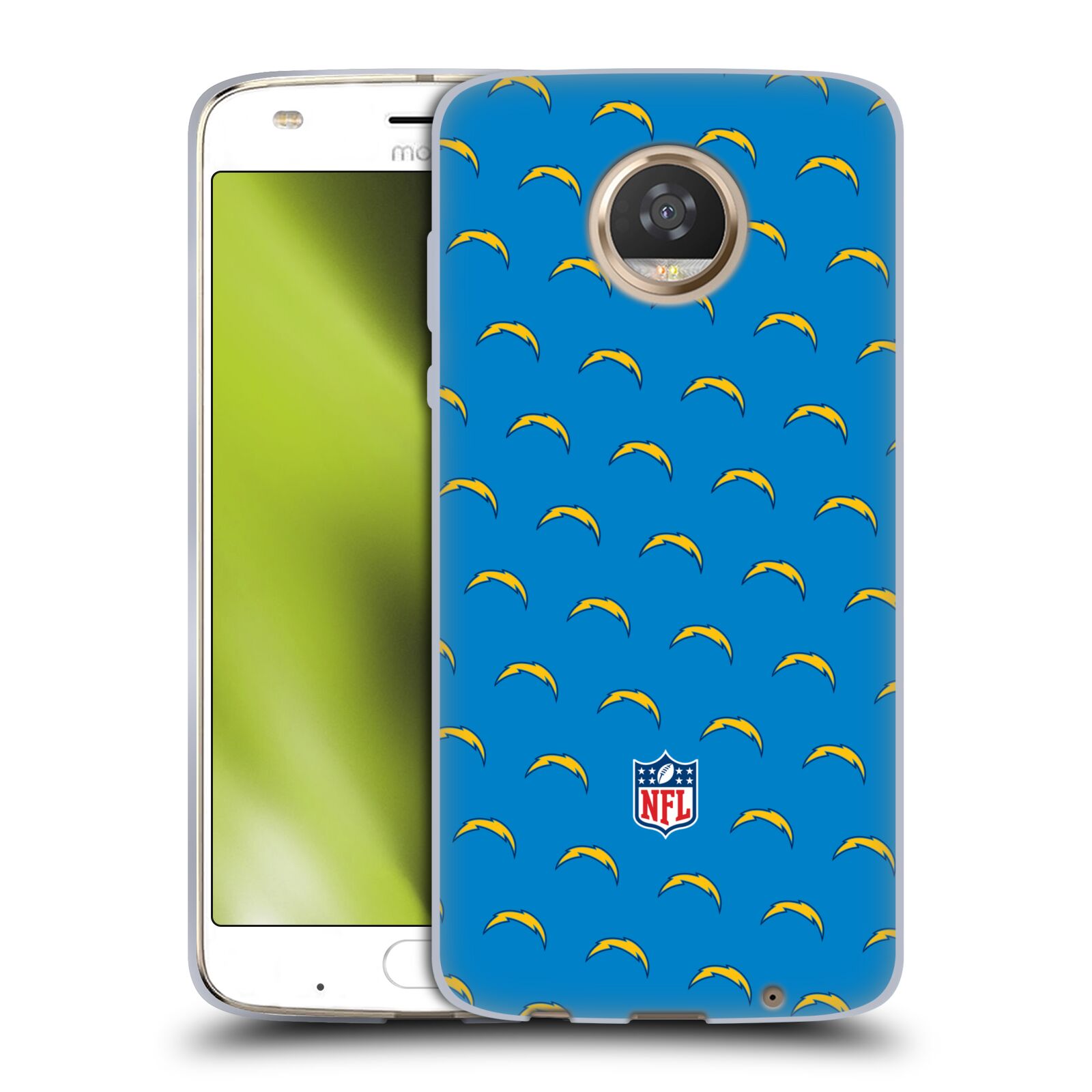OFFICIAL NFL LOS ANGELES CHARGERS ARTWORK SOFT GEL CASE FOR MOTOROLA PHONES - Picture 10 of 11