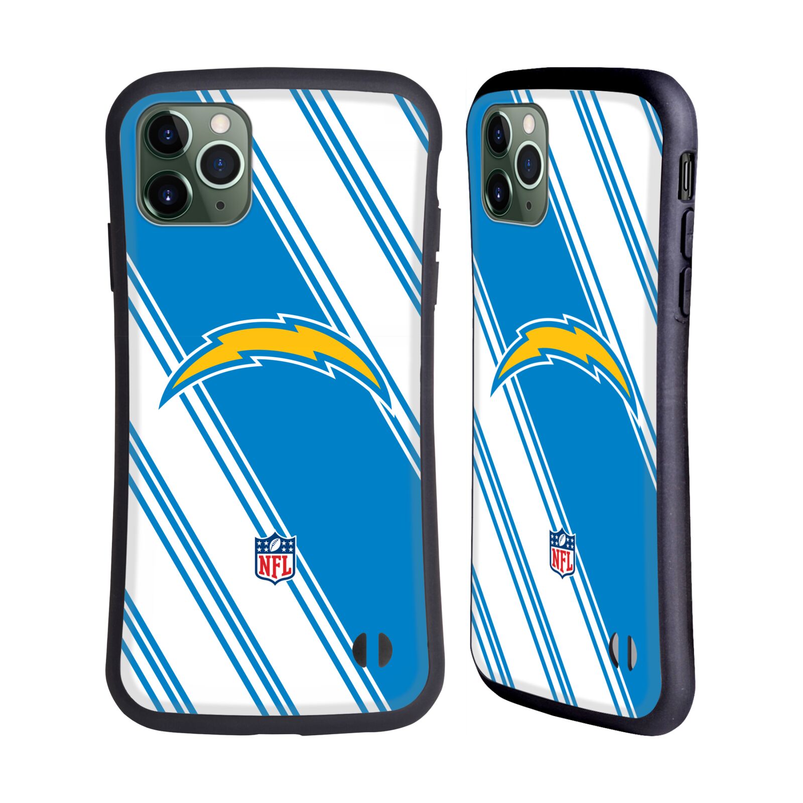 OFFICIAL NFL LOS ANGELES CHARGERS ARTWORK HYBRID CASE FOR APPLE iPHONES PHONES - 第 11/11 張圖片