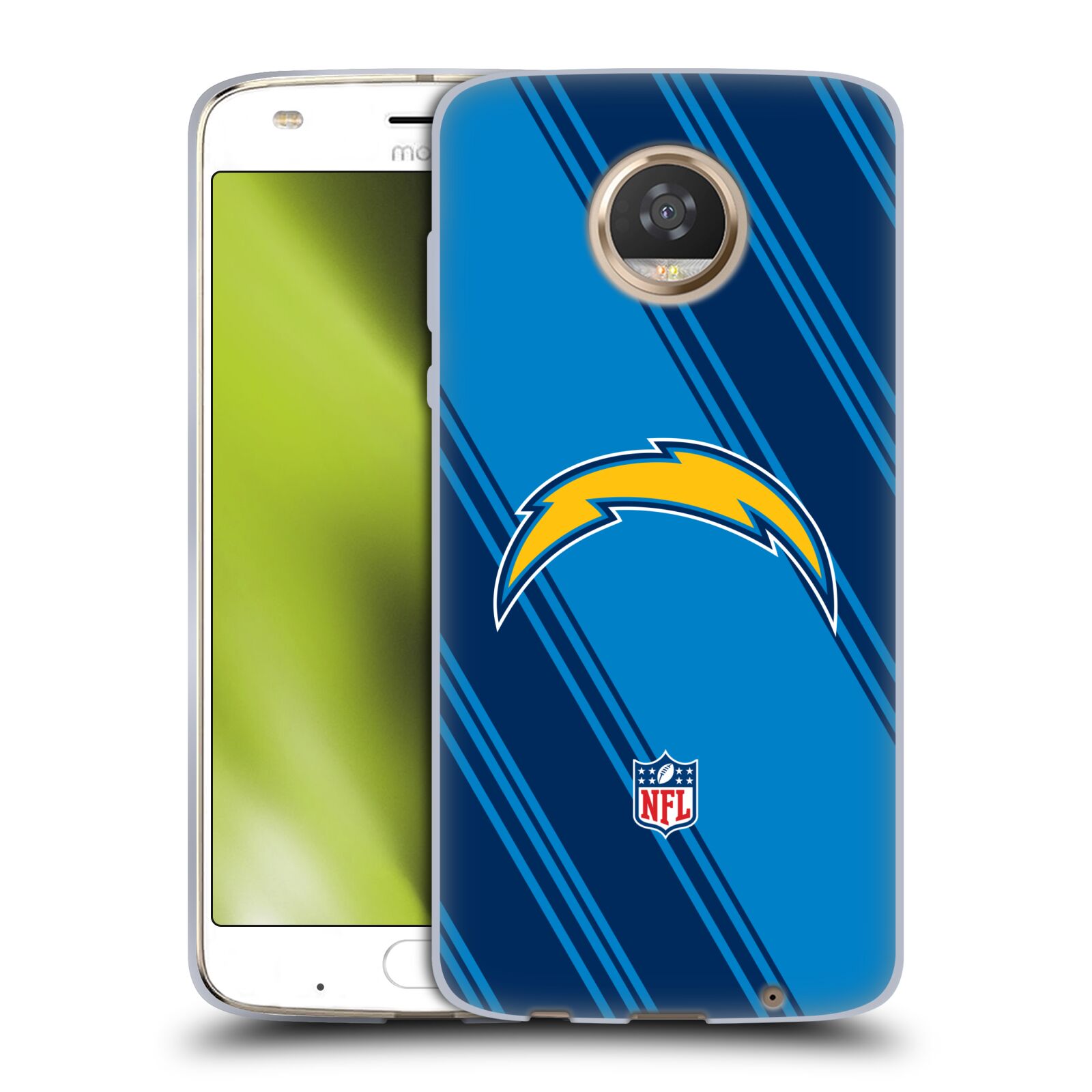 OFFICIAL NFL LOS ANGELES CHARGERS ARTWORK SOFT GEL CASE FOR MOTOROLA PHONES - Picture 11 of 11