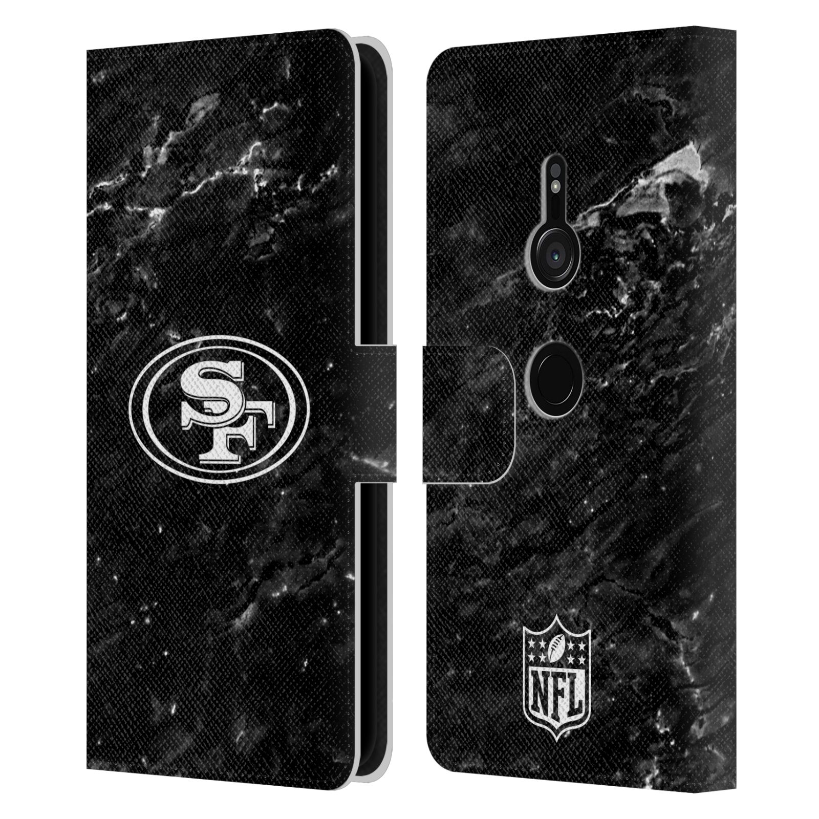 OFFICIAL NFL SAN FRANCISCO 49ERS ARTWORK LEATHER BOOK CASE FOR SONY PHONES 1 - Picture 8 of 10