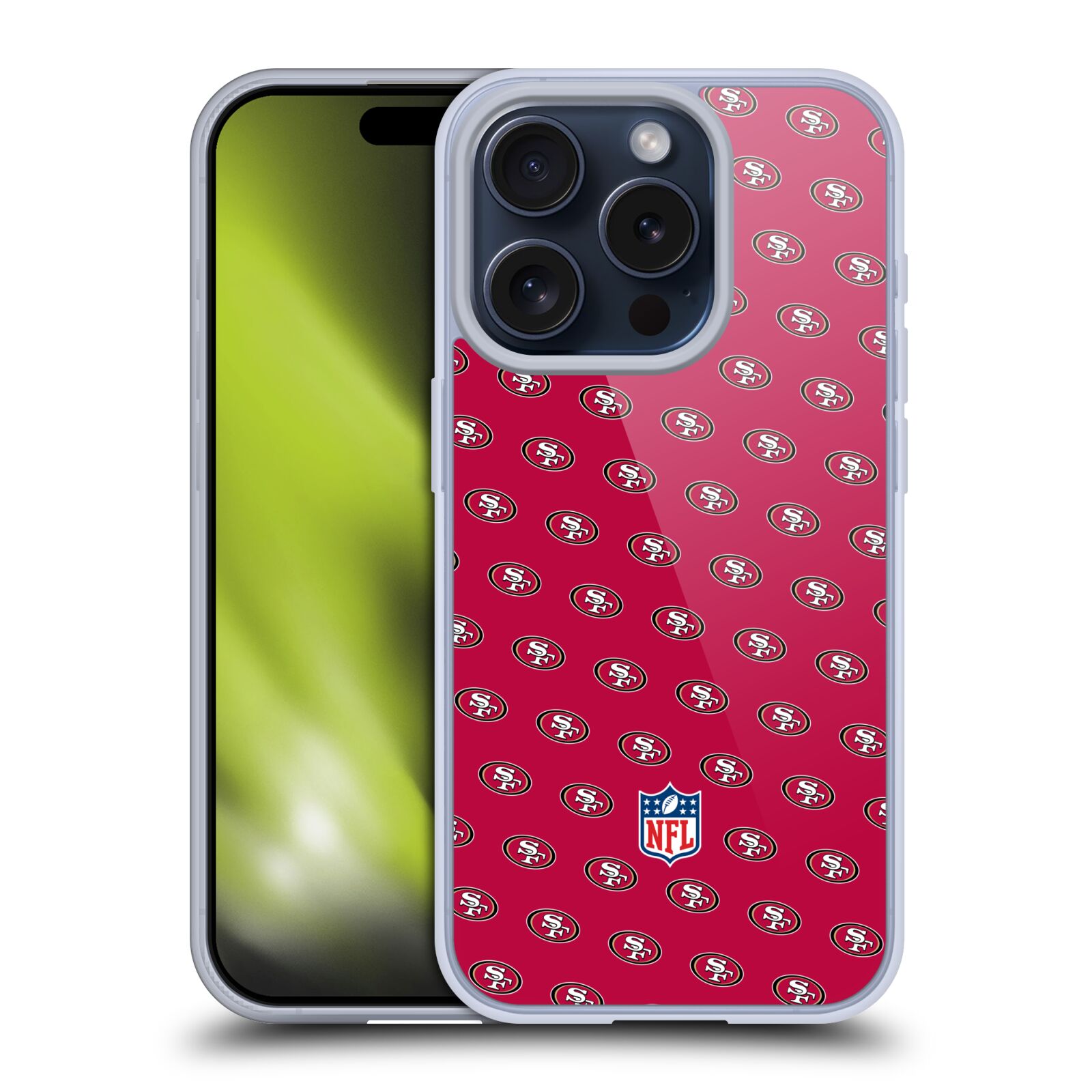 OFFICIAL NFL SAN FRANCISCO 49ERS ARTWORK SOFT GEL CASE FOR APPLE iPHONE PHONES - Picture 10 of 11