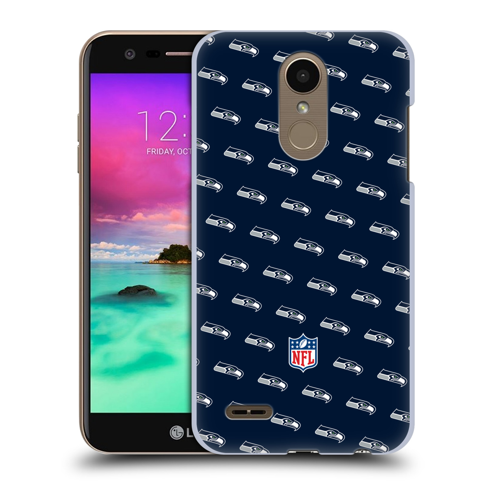 OFFICIAL NFL SEATTLE SEAHAWKS ARTWORK BACK CASE FOR LG PHONES 1 - Picture 10 of 11
