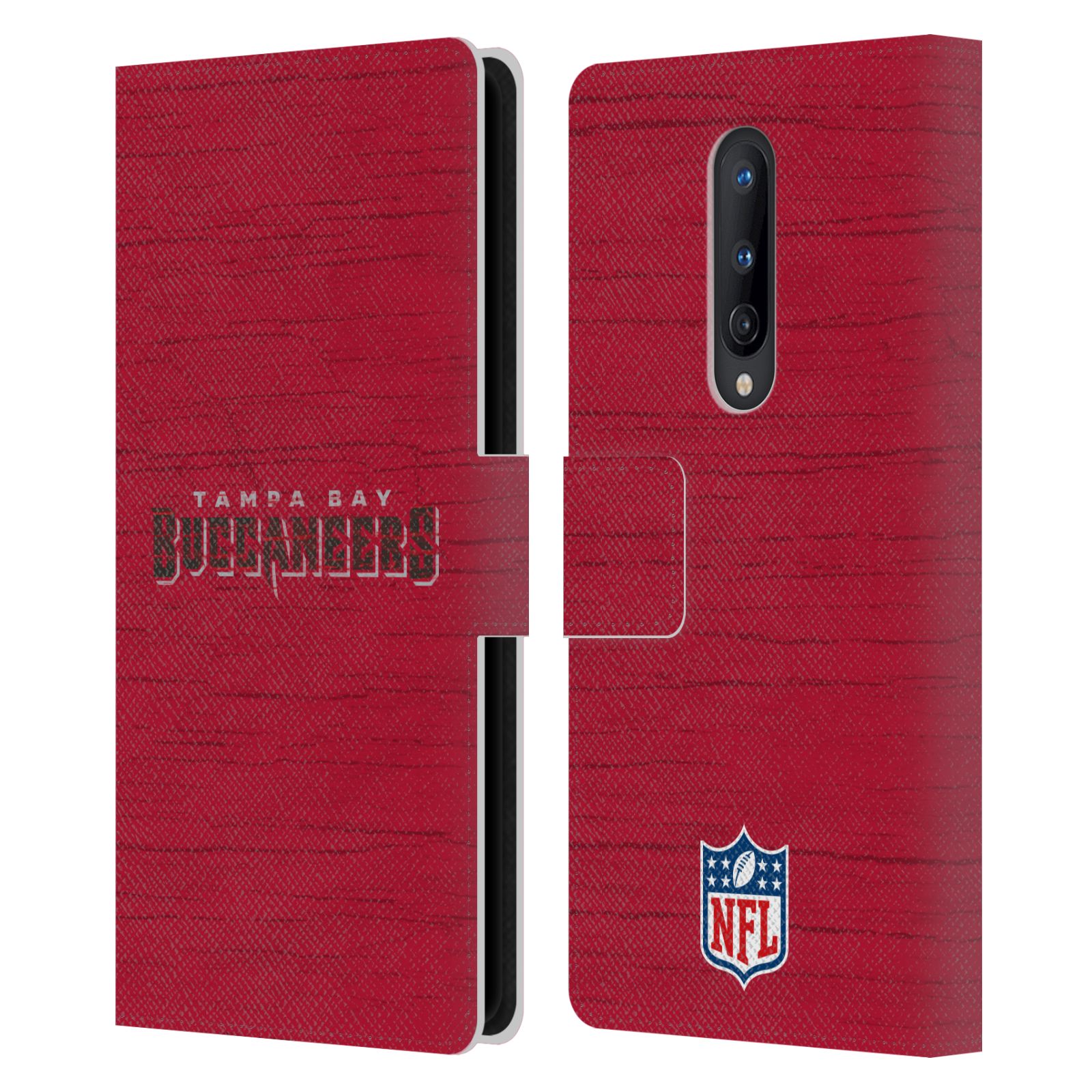 OFFICIAL NFL TAMPA BAY BUCCANEERS LOGO LEATHER BOOK CASE FOR ONEPLUS PHONES - Picture 9 of 13