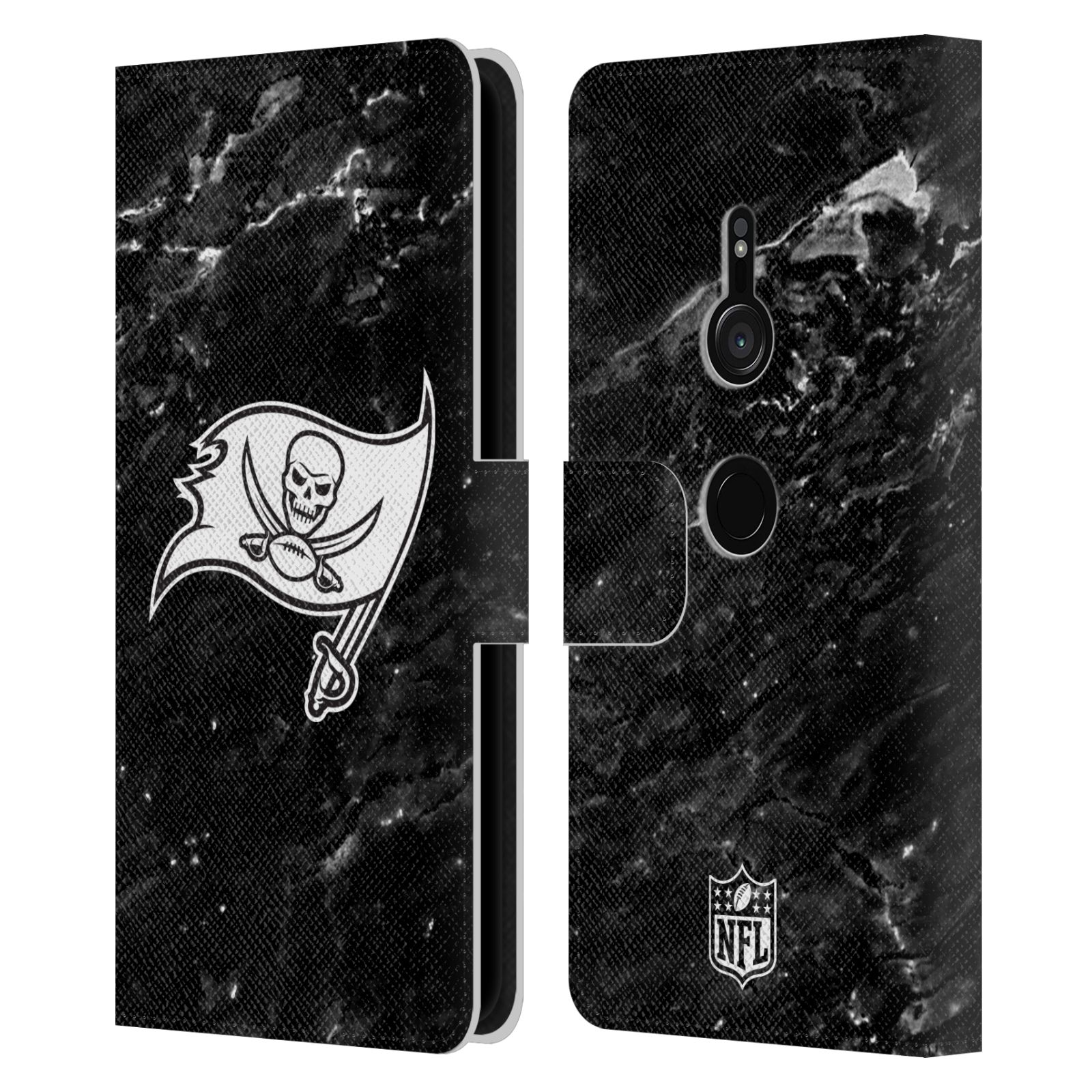 NFL TAMPA BAY BUCCANEERS ARTWORK LEATHER BOOK WALLET CASE FOR SONY PHONES 1 - Picture 8 of 10