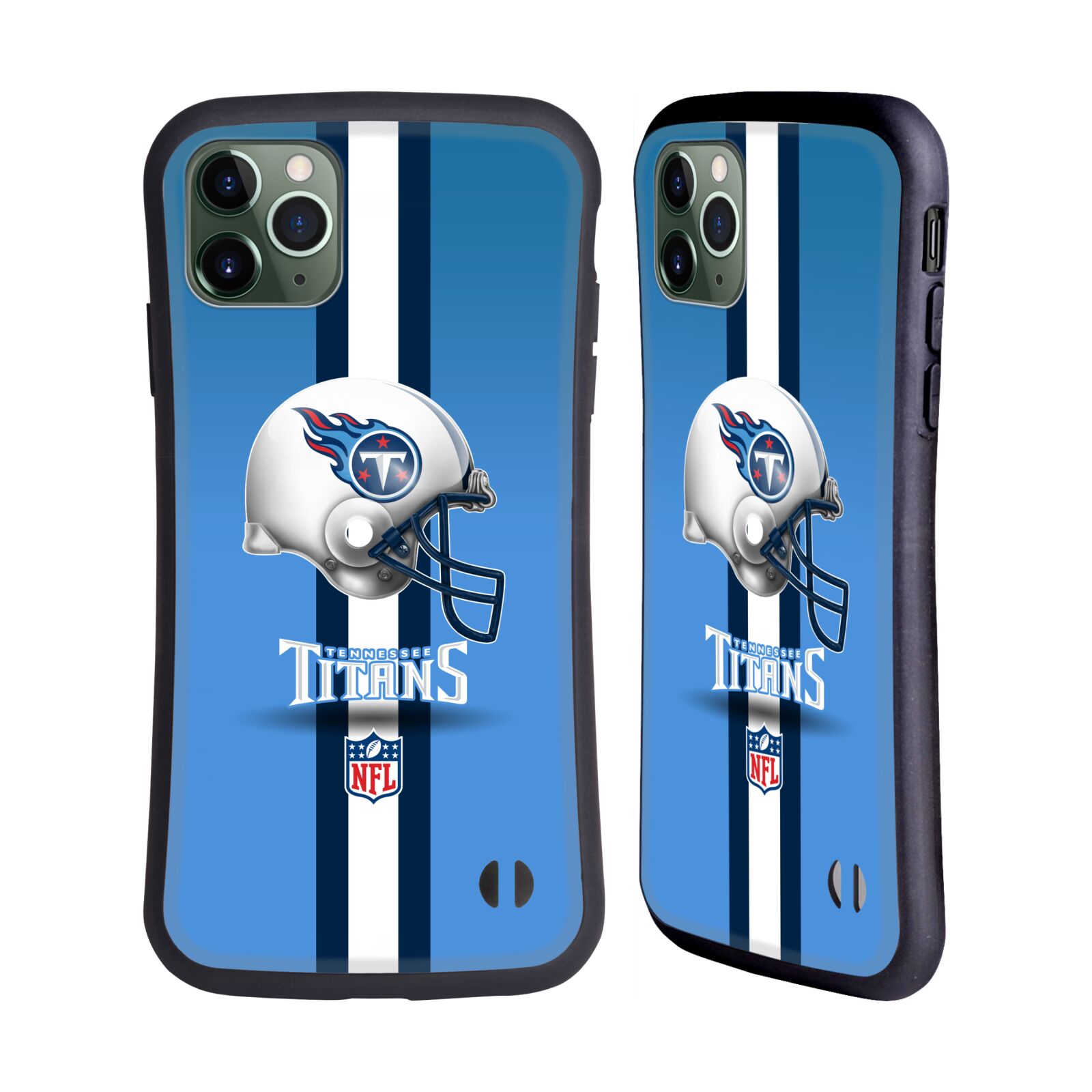 OFFICIAL NFL TENNESSEE TITANS LOGO HYBRID CASE FOR APPLE iPHONES PHONES - Picture 12 of 14