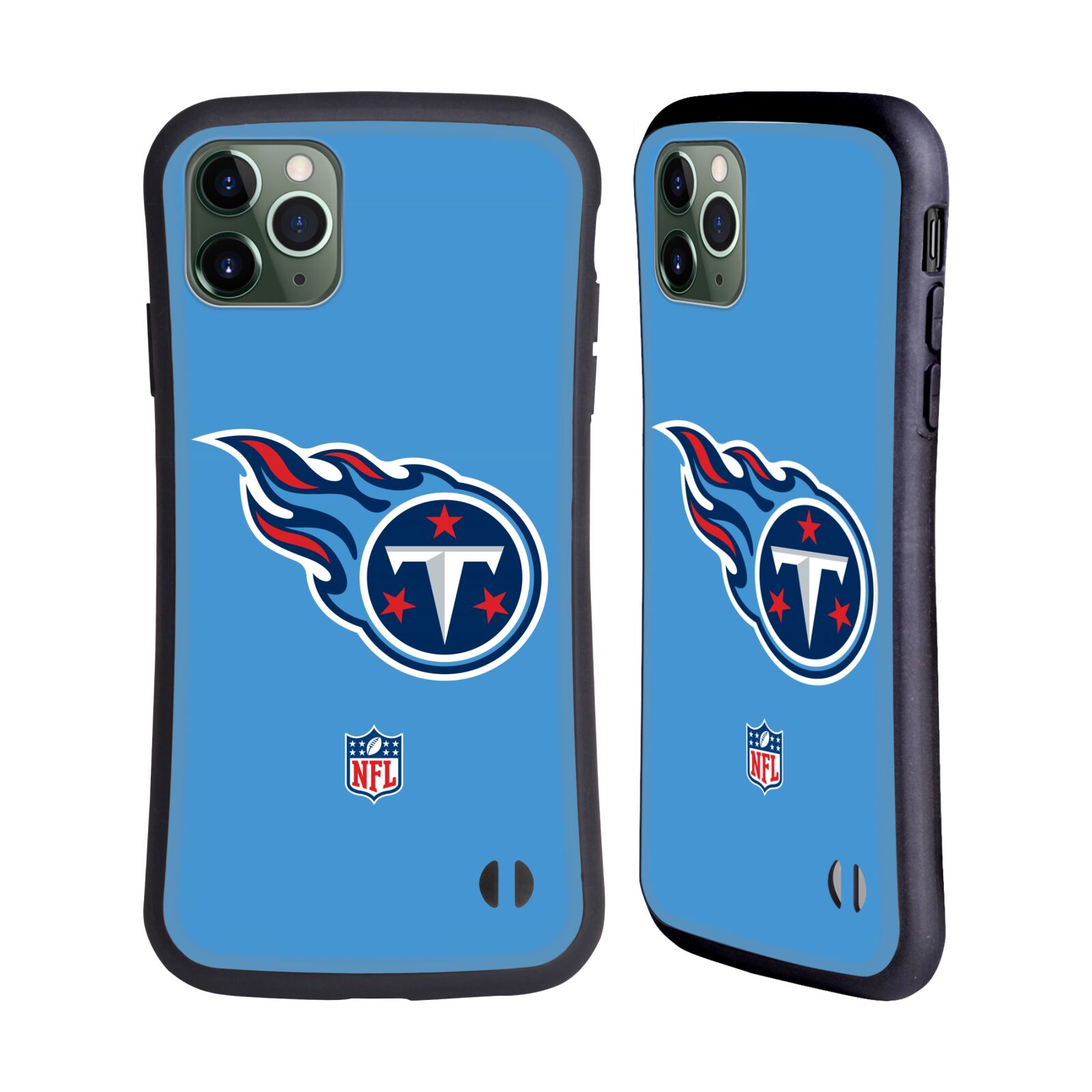 OFFICIAL NFL TENNESSEE TITANS LOGO HYBRID CASE FOR APPLE iPHONES PHONES - Picture 13 of 14