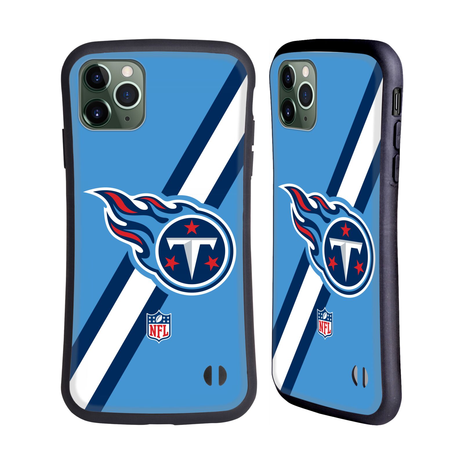 OFFICIAL NFL TENNESSEE TITANS LOGO HYBRID CASE FOR APPLE iPHONES PHONES - Picture 14 of 14