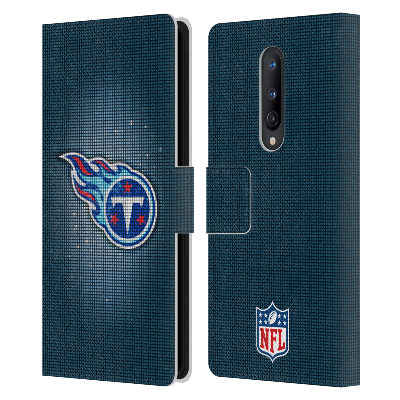 NFL TENNESSEE TITANS ARTWORK LEATHER BOOK WALLET CASE FOR BLACKBERRY ONEPLUS - Picture 7 of 10