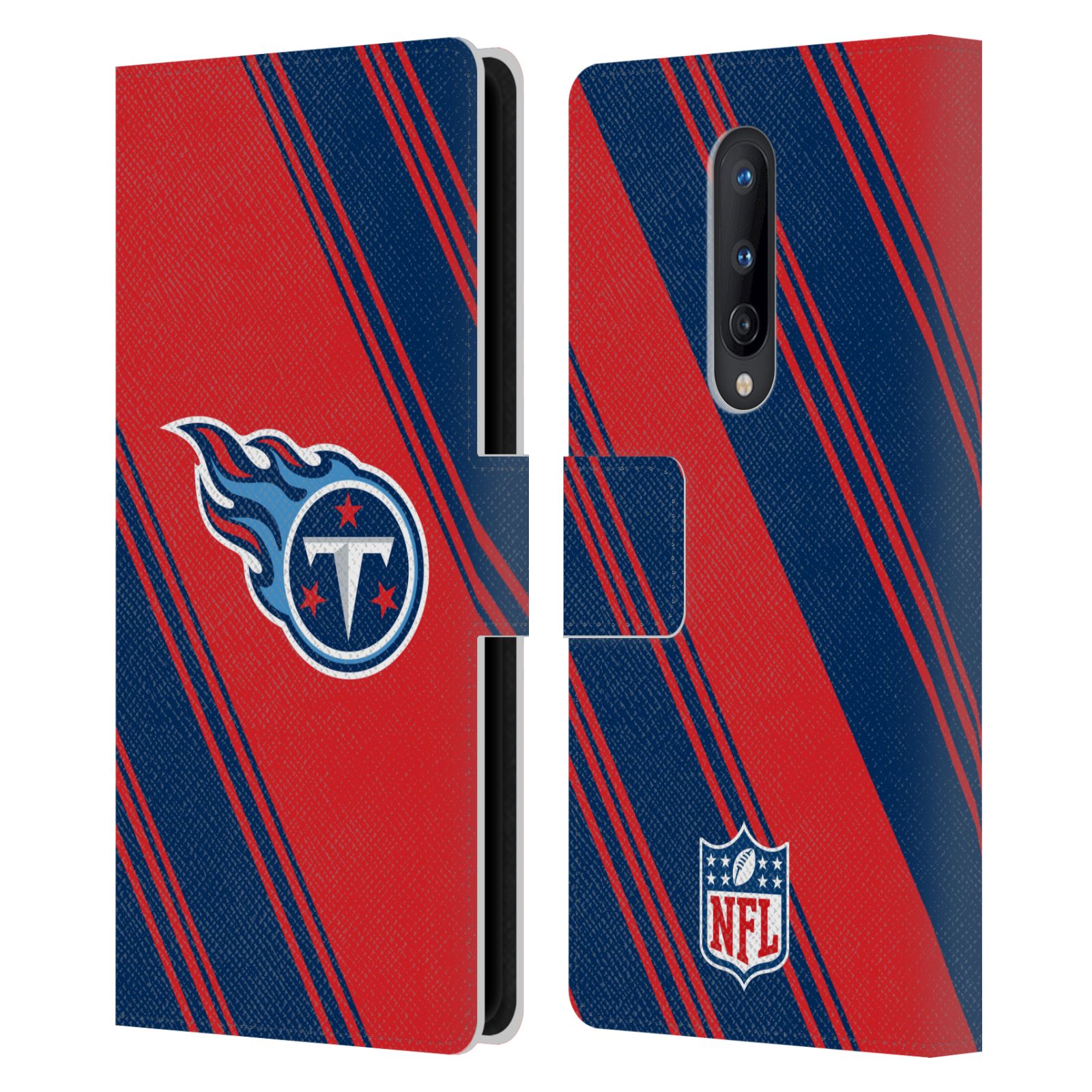 NFL TENNESSEE TITANS ARTWORK LEATHER BOOK WALLET CASE FOR BLACKBERRY ONEPLUS - Picture 10 of 10