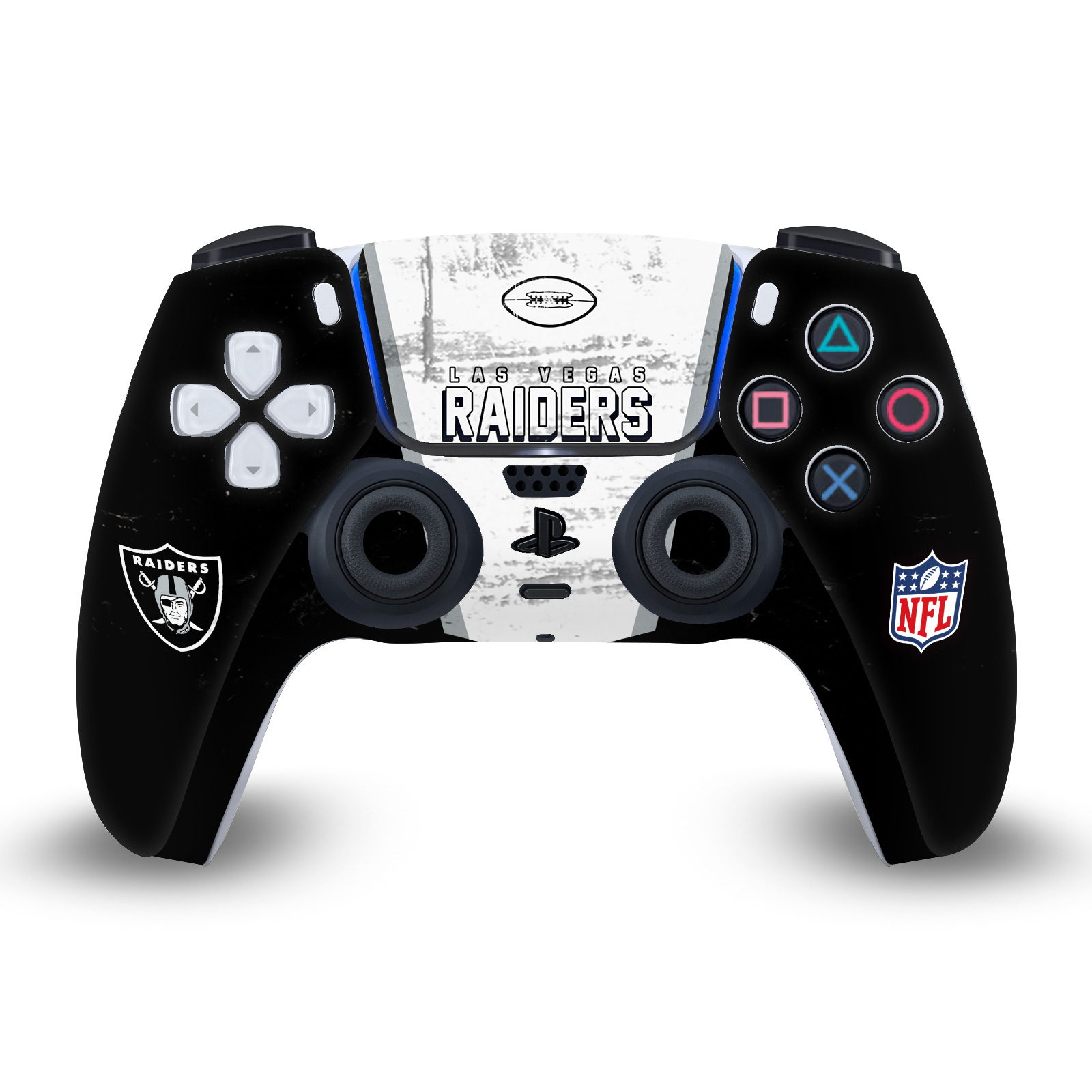 OFFICIAL NFL LAS VEGAS RAIDERS VINYL SKIN FOR PS5 SONY DUALSENSE CONTROLLER