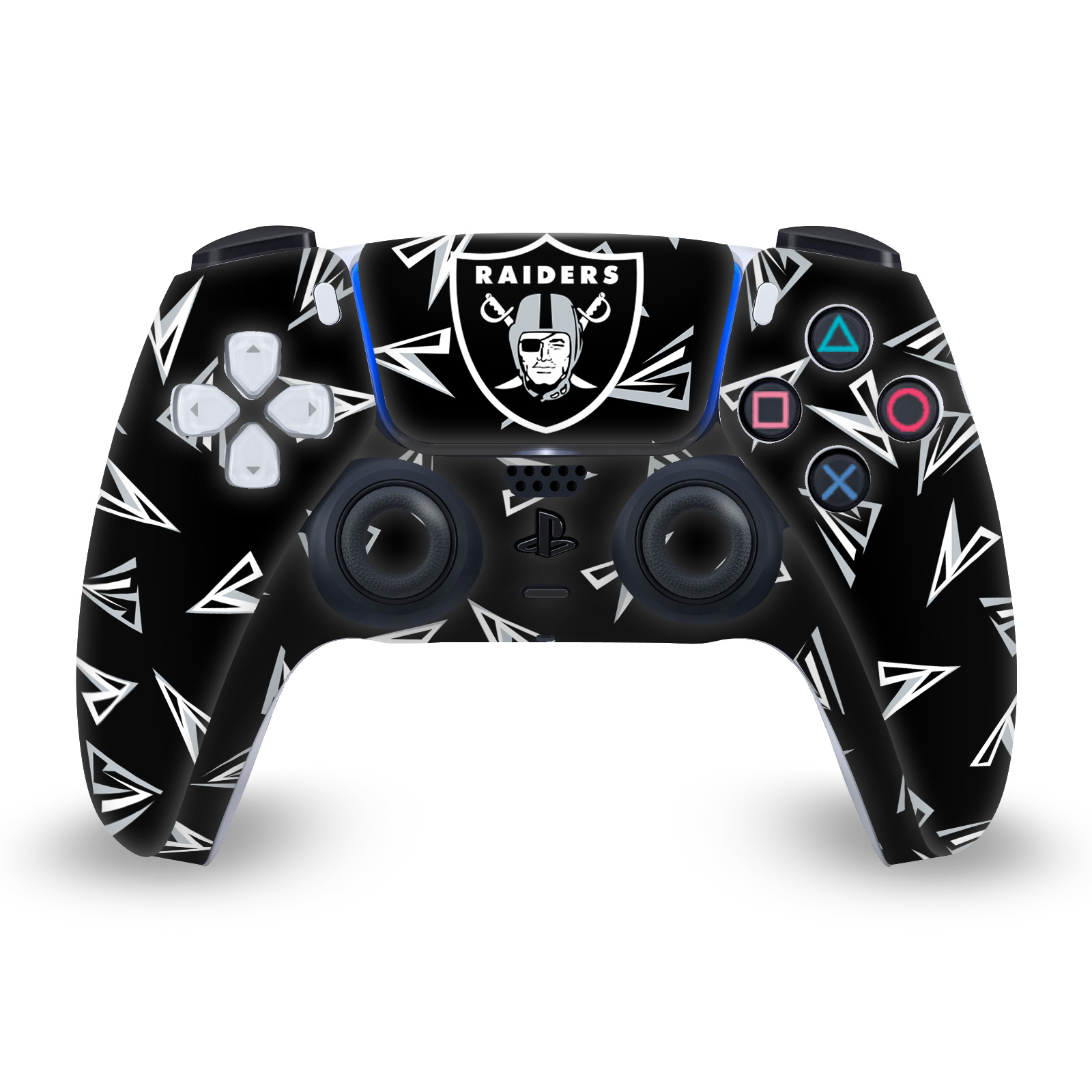 OFFICIAL NFL LAS VEGAS RAIDERS VINYL SKIN FOR PS5 SONY DUALSENSE CONTROLLER