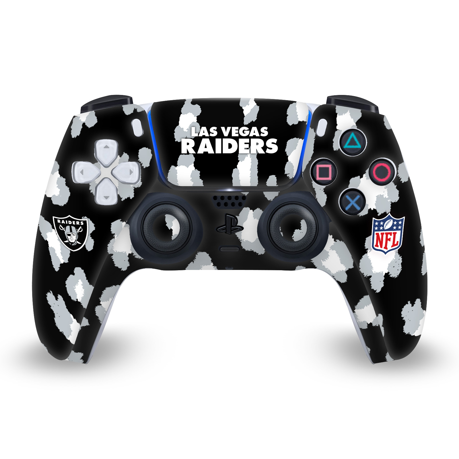 OFFICIAL NFL LAS VEGAS RAIDERS VINYL SKIN FOR PS5 SONY DUALSENSE CONTROLLER