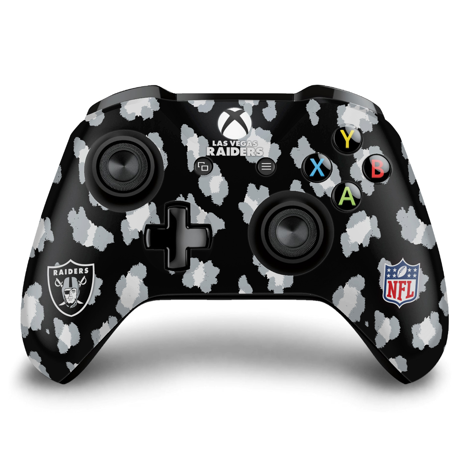 OFFICIAL NFL LAS VEGAS RAIDERS VINYL SKIN DECAL FOR XBOX ONE S / X CONTROLLER