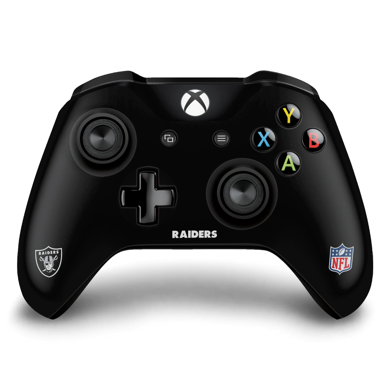 OFFICIAL NFL LAS VEGAS RAIDERS VINYL SKIN DECAL FOR XBOX ONE S / X CONTROLLER