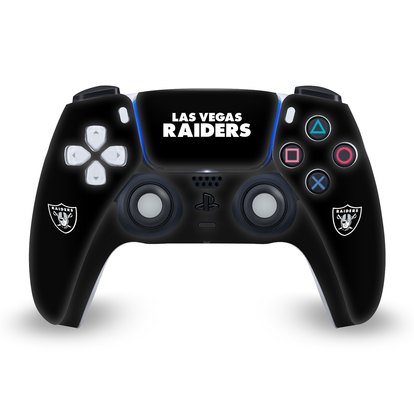 OFFICIAL NFL LAS VEGAS RAIDERS VINYL SKIN FOR PS5 SONY DUALSENSE CONTROLLER