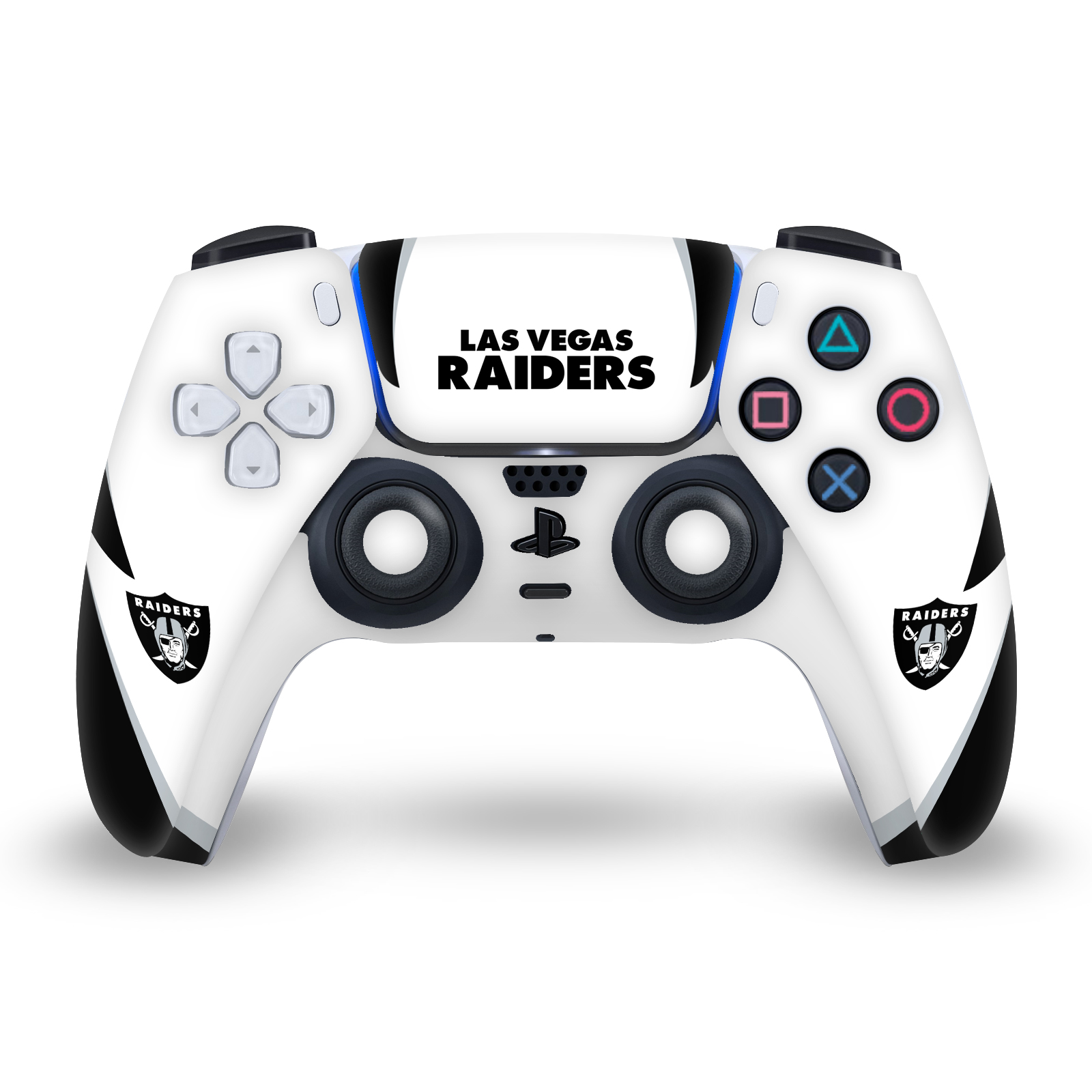 OFFICIAL NFL LAS VEGAS RAIDERS VINYL SKIN FOR PS5 SONY DUALSENSE CONTROLLER