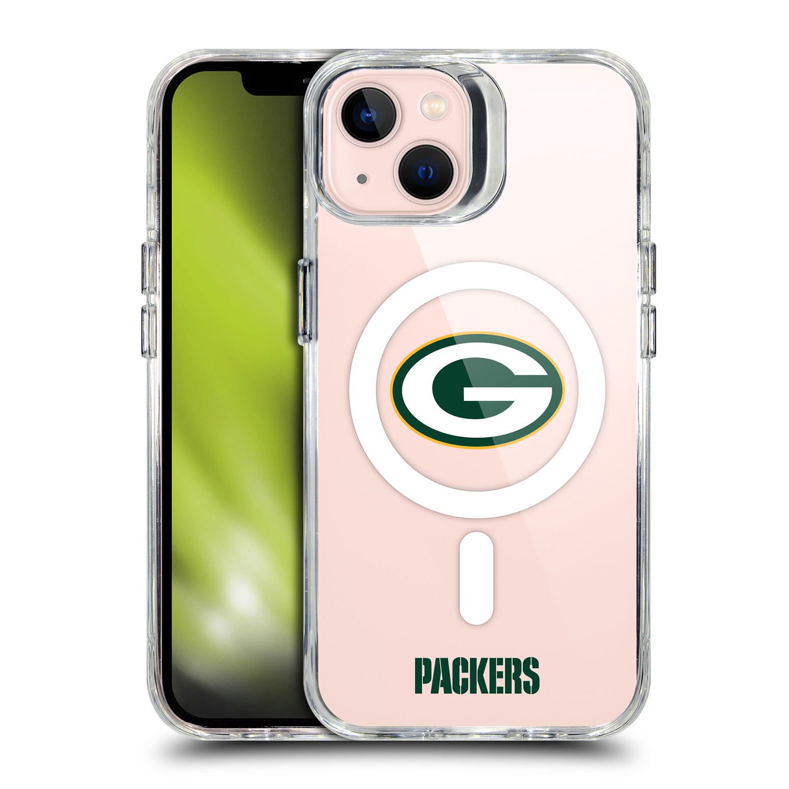 Logo Clear MagSafe Case for iPhone 13