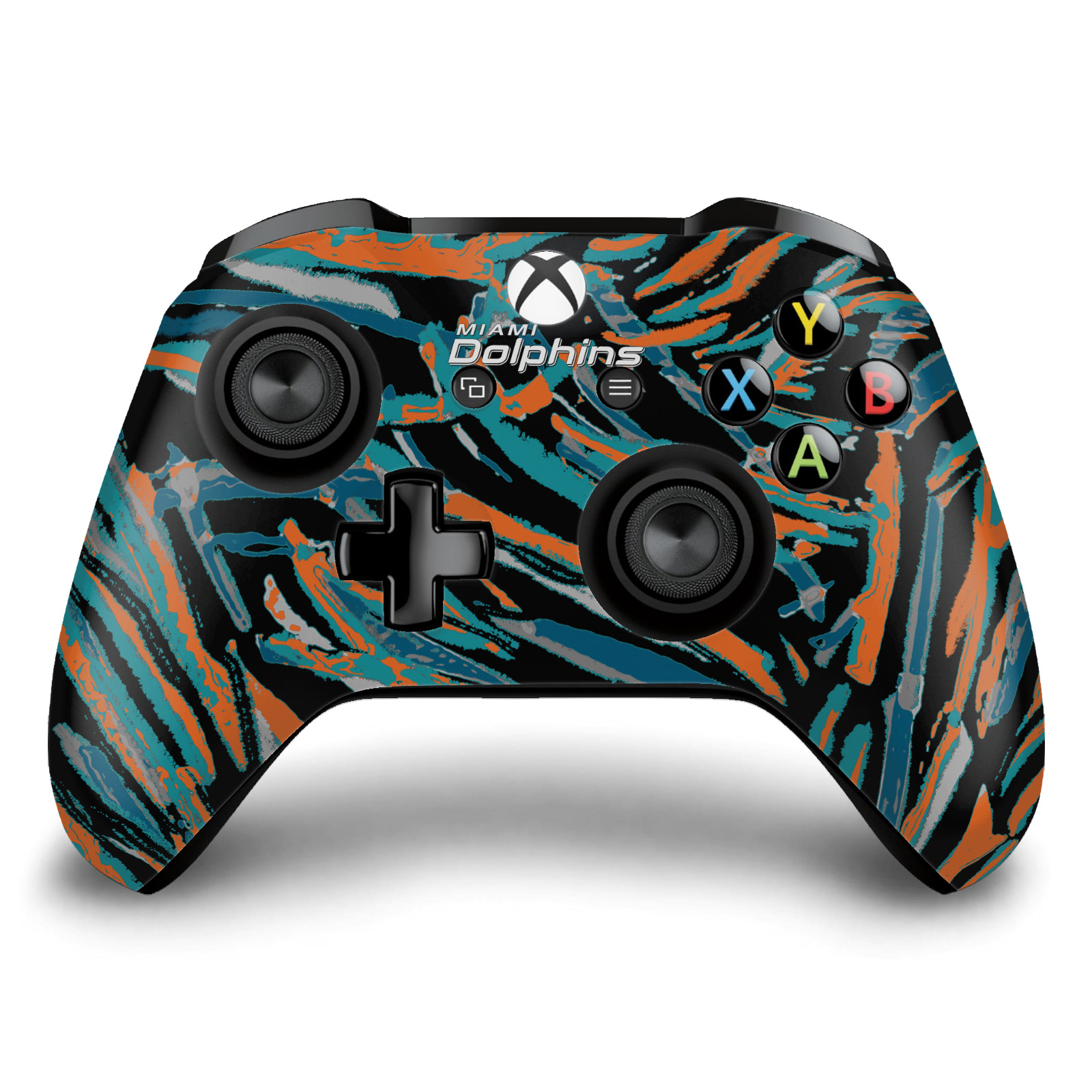 OFFICIAL NFL MIAMI DOLPHINS VINYL SKIN DECAL FOR XBOX ONE S / X CONTROLLER