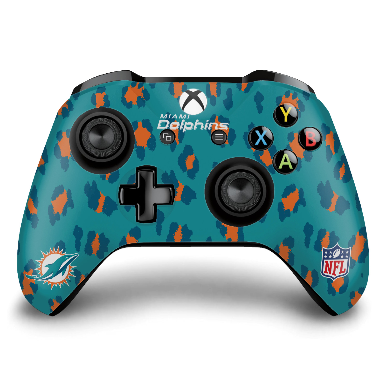 OFFICIAL NFL MIAMI DOLPHINS VINYL SKIN DECAL FOR XBOX ONE S / X CONTROLLER