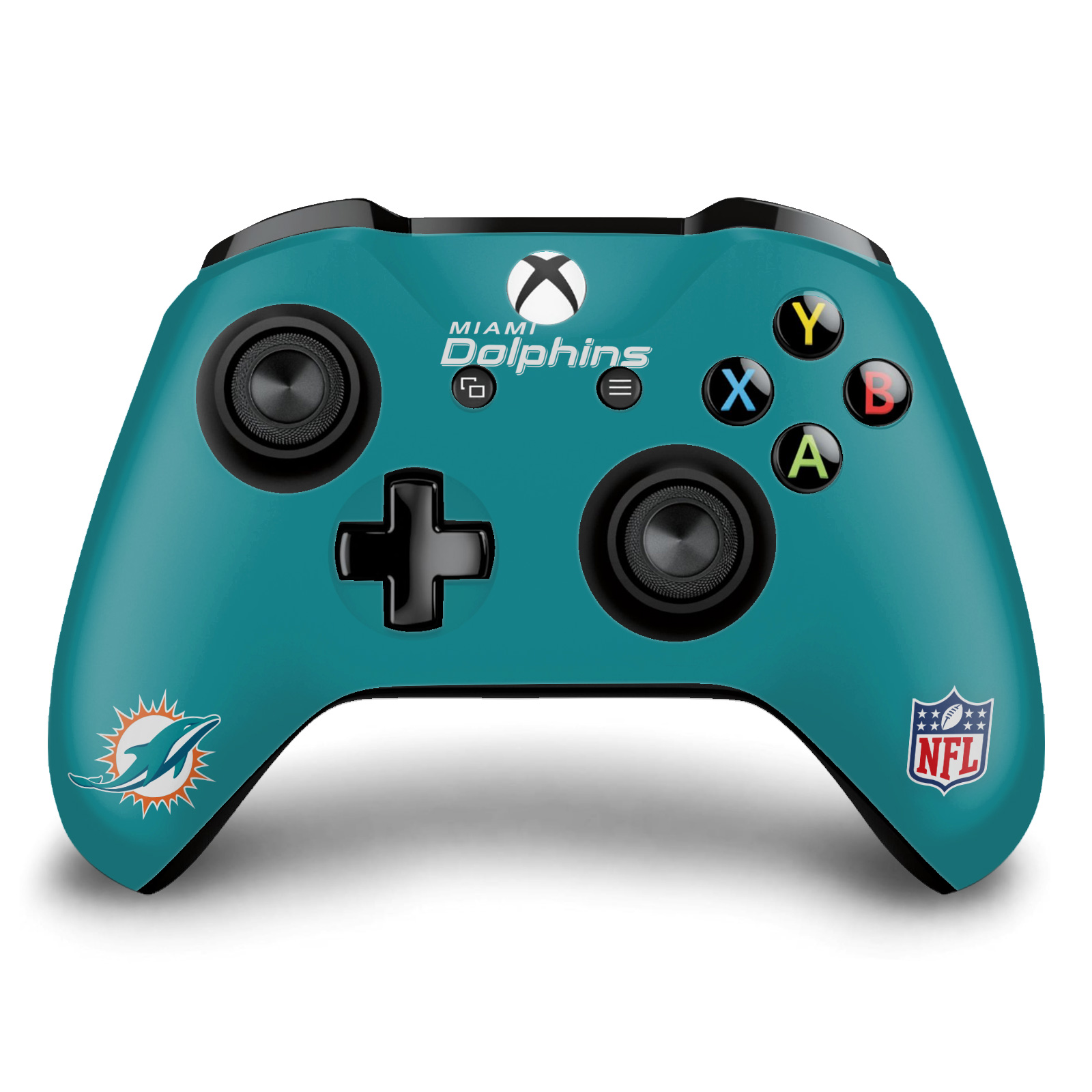 OFFICIAL NFL MIAMI DOLPHINS VINYL SKIN DECAL FOR XBOX ONE S / X CONTROLLER