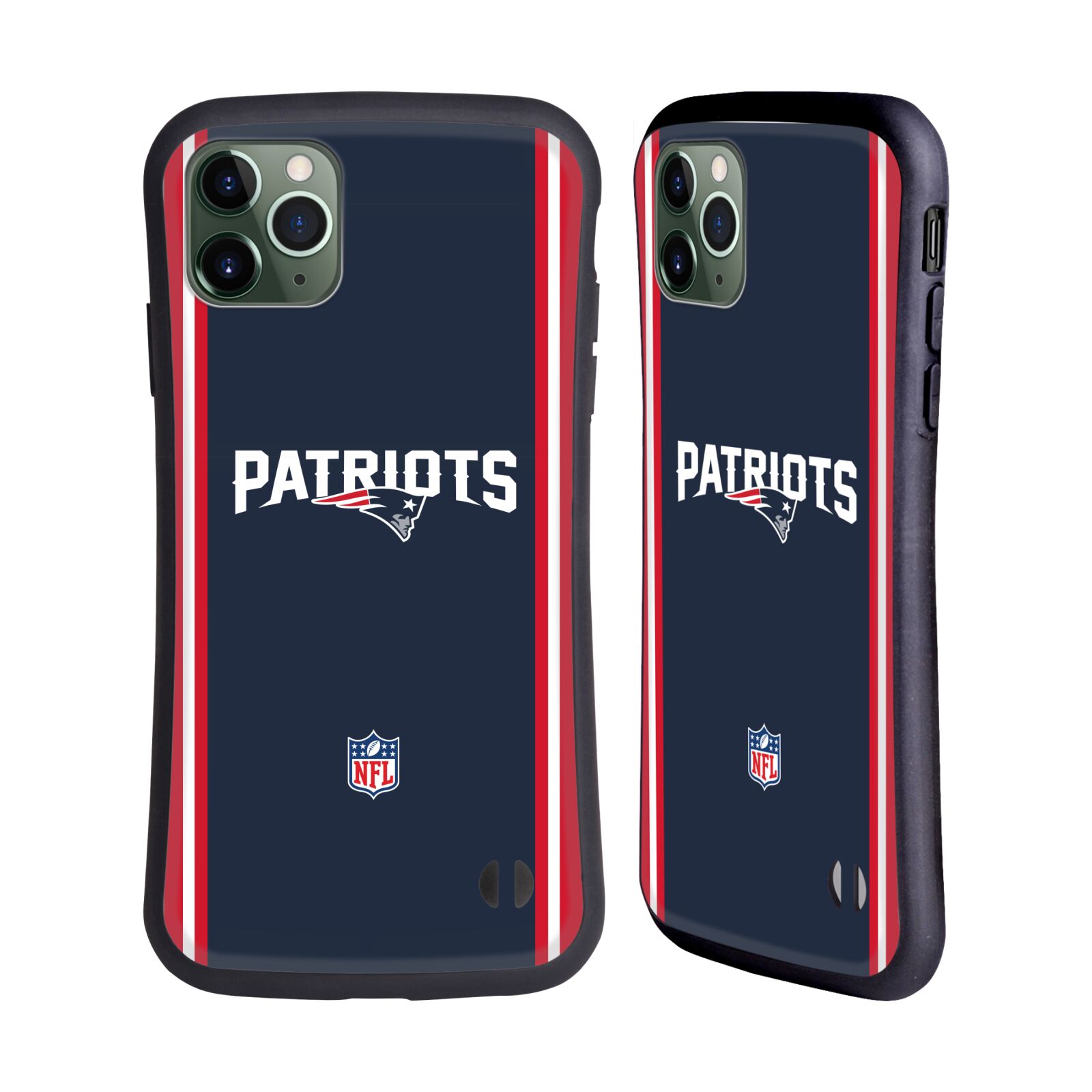 NFL NEW ENGLAND PATRIOTS POSICIONES Y LOGOTIPO FUNDA HÍBRIDA PARA TELÉFONOS APPLE iPHONES - Imagen 9 de 13