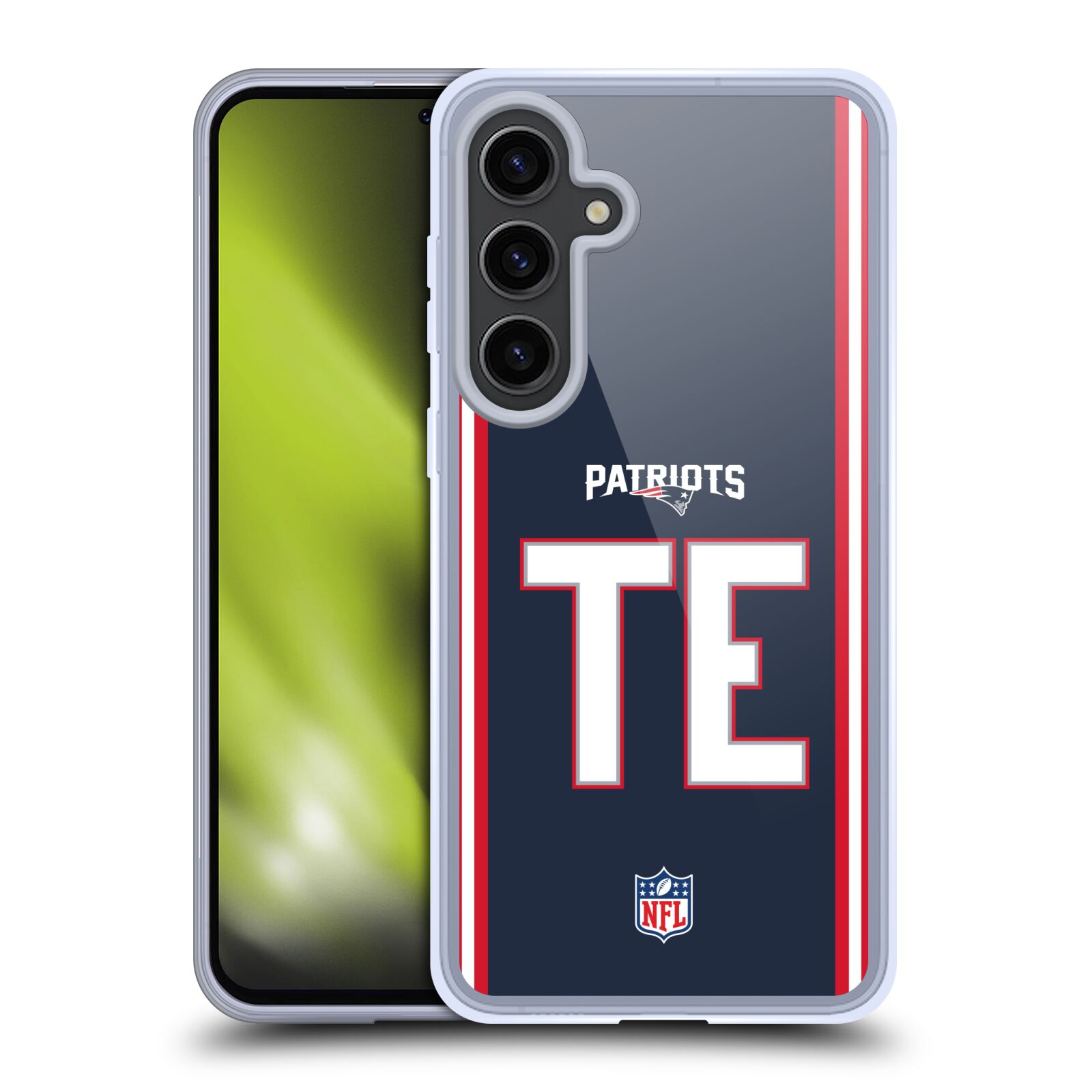 FUNDA DE GEL COMPATIBLE CON SAMSUNG/MAGSAFE NUEVAS POSICIONES Y LOGOTIPO PATRIOTS DE LA NFL CON NUEVOS ENGLAND PATRIOTS - Imagen 12 de 13