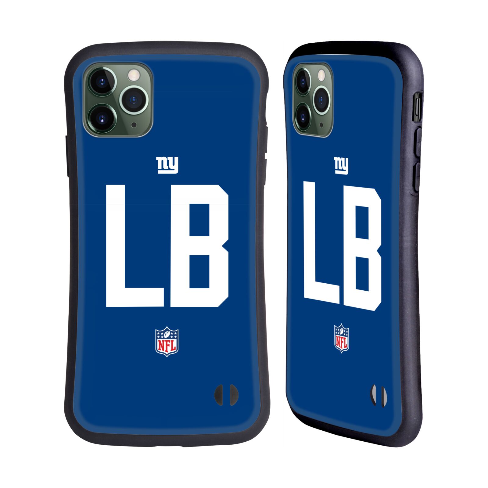 NFL NEW YORK GIANTS POSITIONS & LOGO HYBRID CASE FOR APPLE iPHONES PHONES
