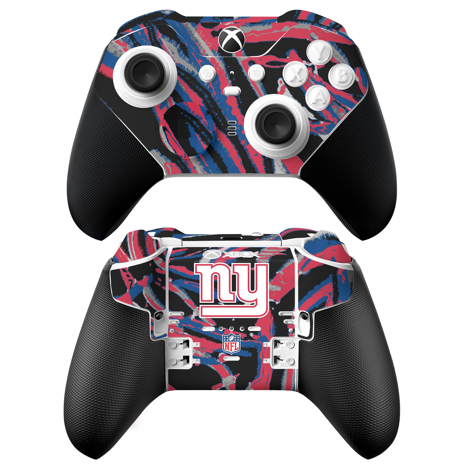 NFL NEW YORK GIANTS VINYL SKIN FOR XBOX SERIES X & S ELITE CONTROLLER SERIES 2