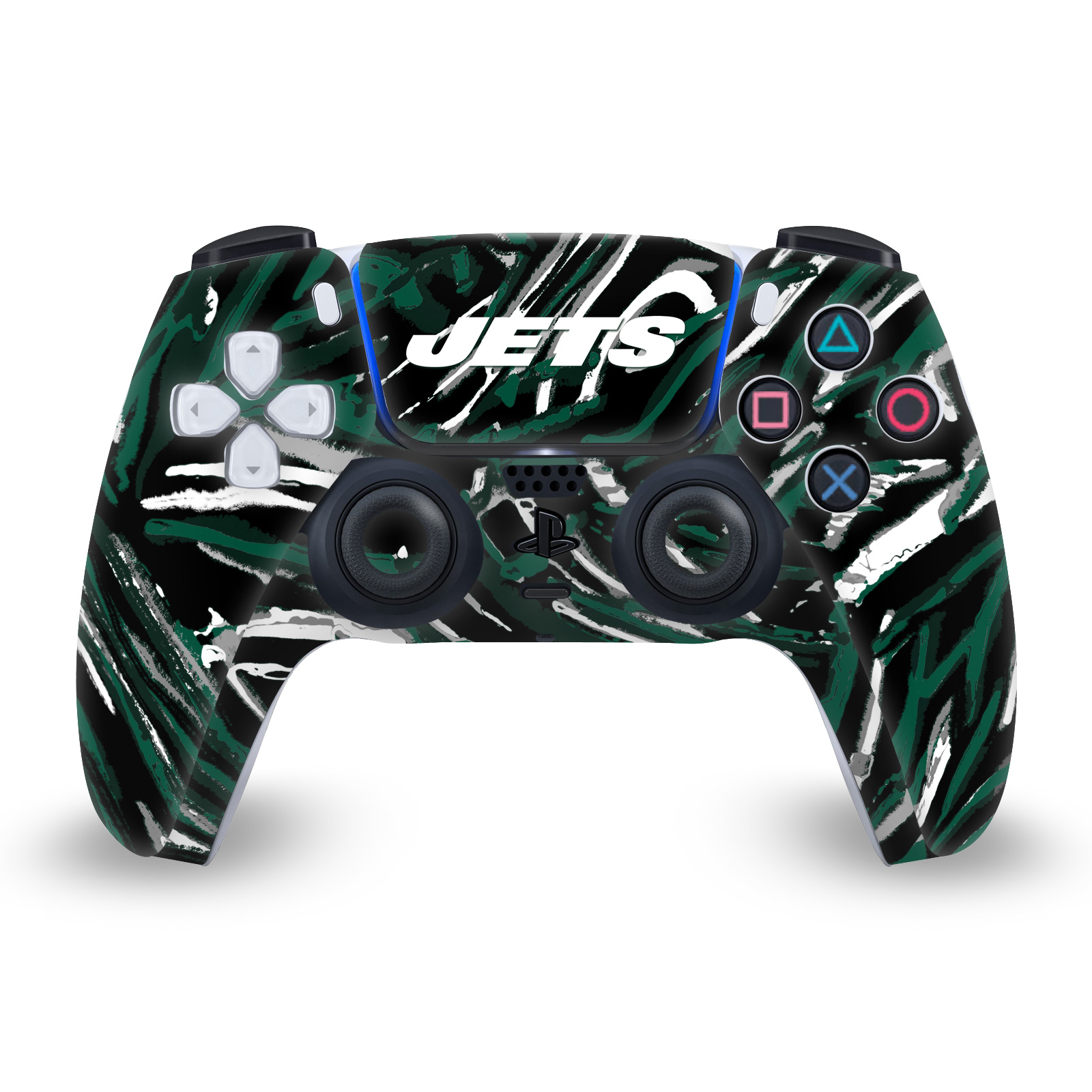 OFFICIAL NFL NEW YORK JETS VINYL SKIN DECAL FOR PS5 SONY DUALSENSE CONTROLLER