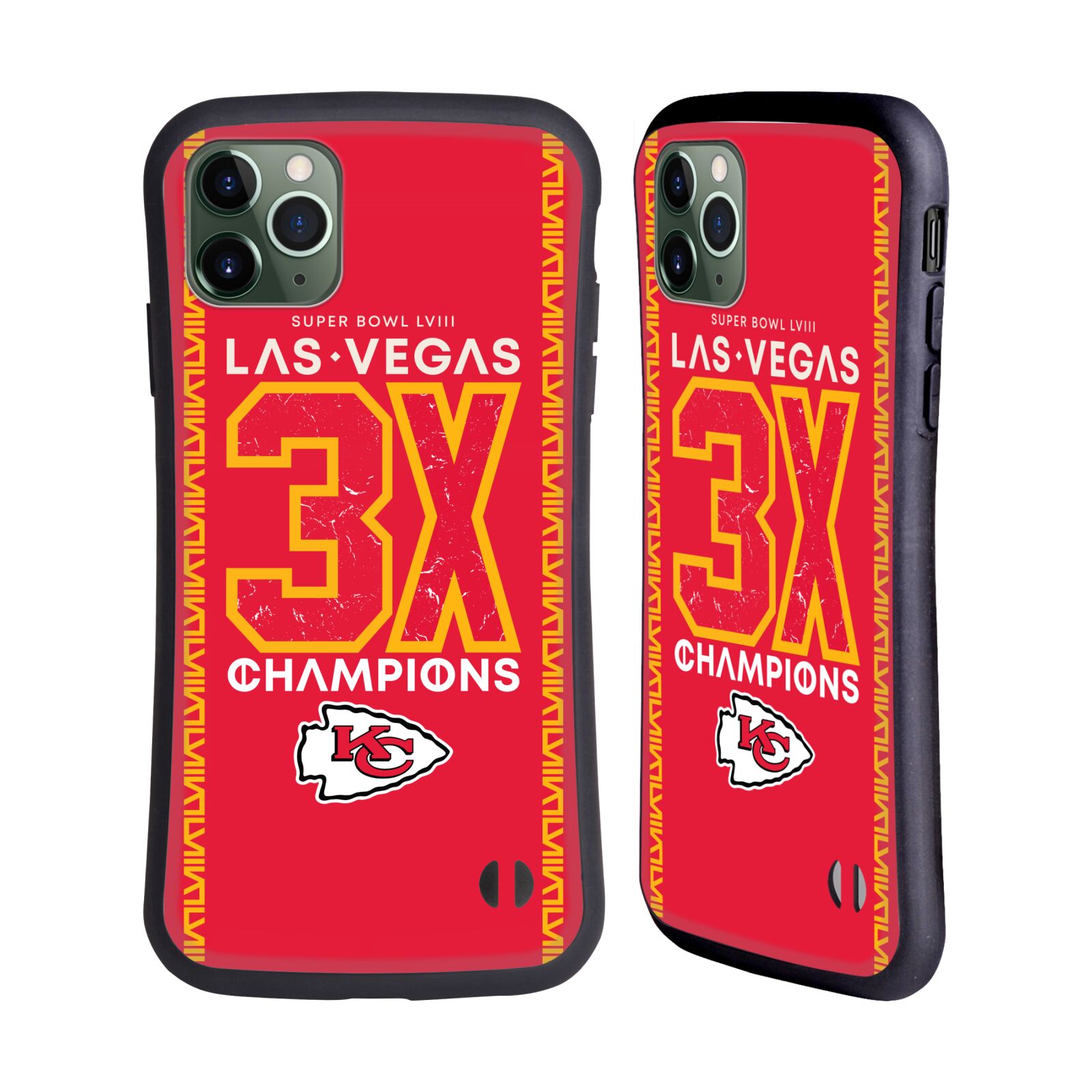 NFL 2024 SUPER BOWL LVIII CHAMPIONS HYBRID CASE FOR APPLE iPHONES PHONES