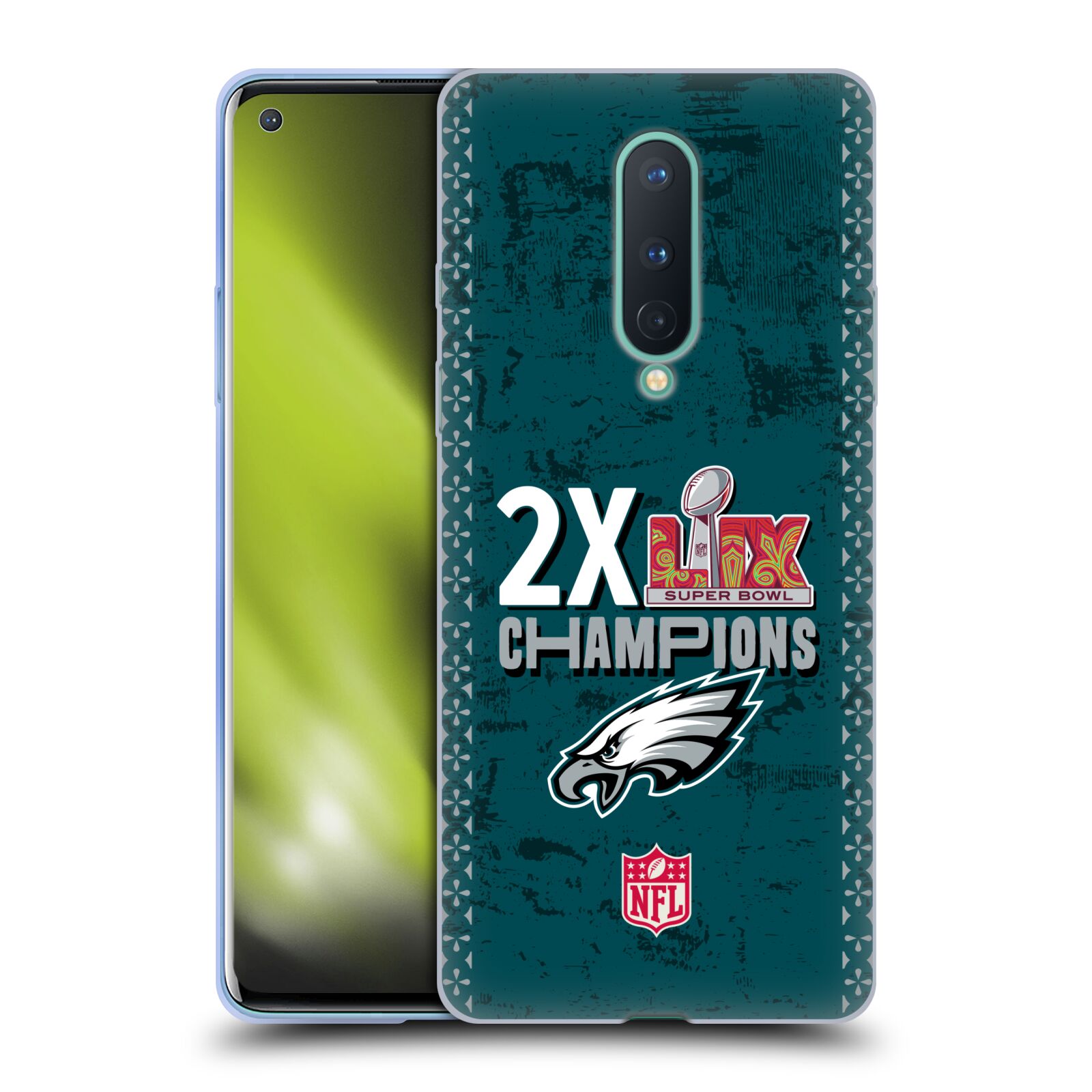 OFFICIAL NFL 2025 SUPER BOWL LIX CHAMPIONS GEL CASE FOR GOOGLE ONEPLUS PHONES - Picture 8 of 11