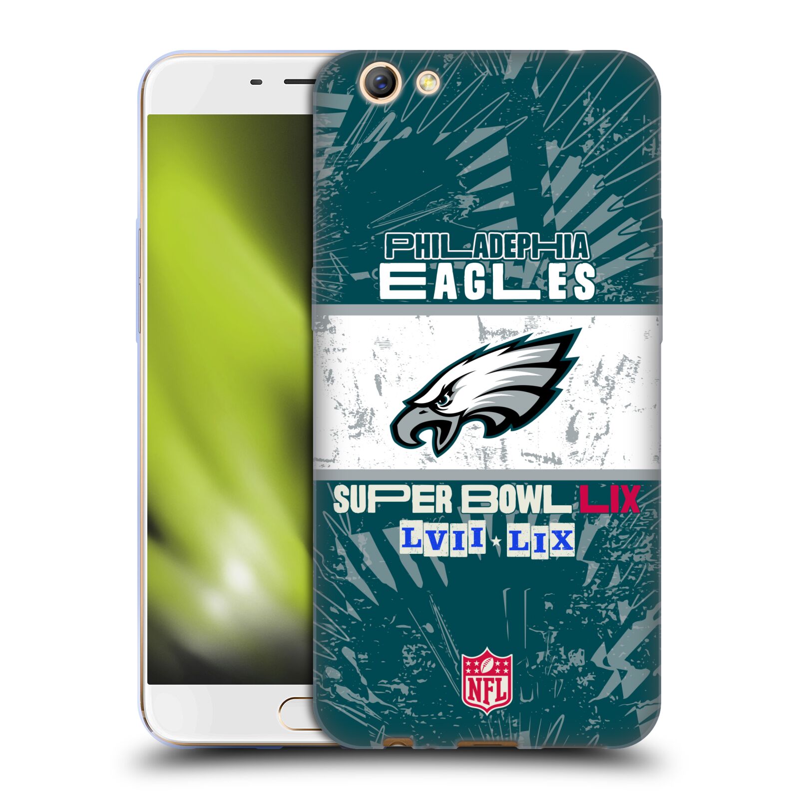 OFFIZIELLE NFL MEISTER DES SUPER BOWL LIX 2025 GEL HANDYHÜLLE FÜR OPPO HANDYS - Bild 8 von 11