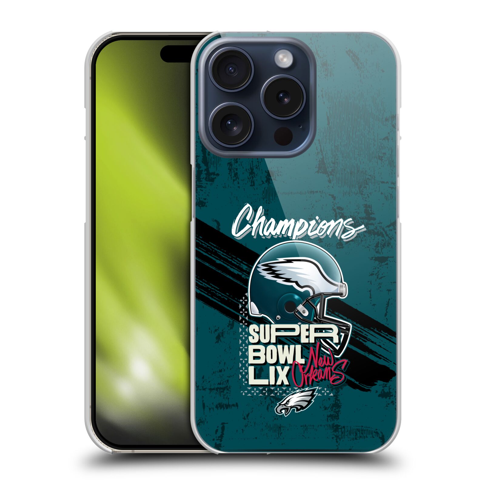 OFFIZIELLE NFL 2025 SUPER BOWL LIX CHAMPIONS-SCHUTZHÜLLE FÜR APPLE iPHONE HANDYS - Bild 10 von 11