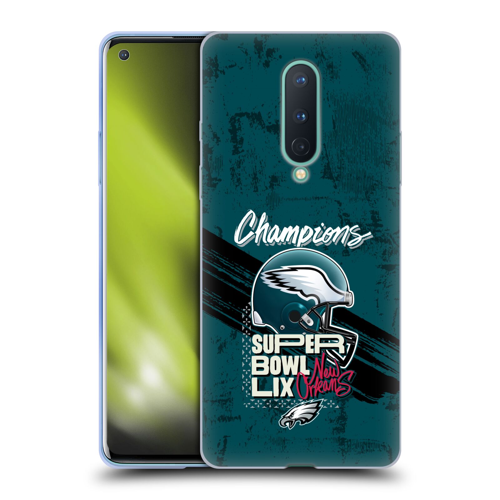 OFFICIAL NFL 2025 SUPER BOWL LIX CHAMPIONS GEL CASE FOR GOOGLE ONEPLUS PHONES - Picture 10 of 11