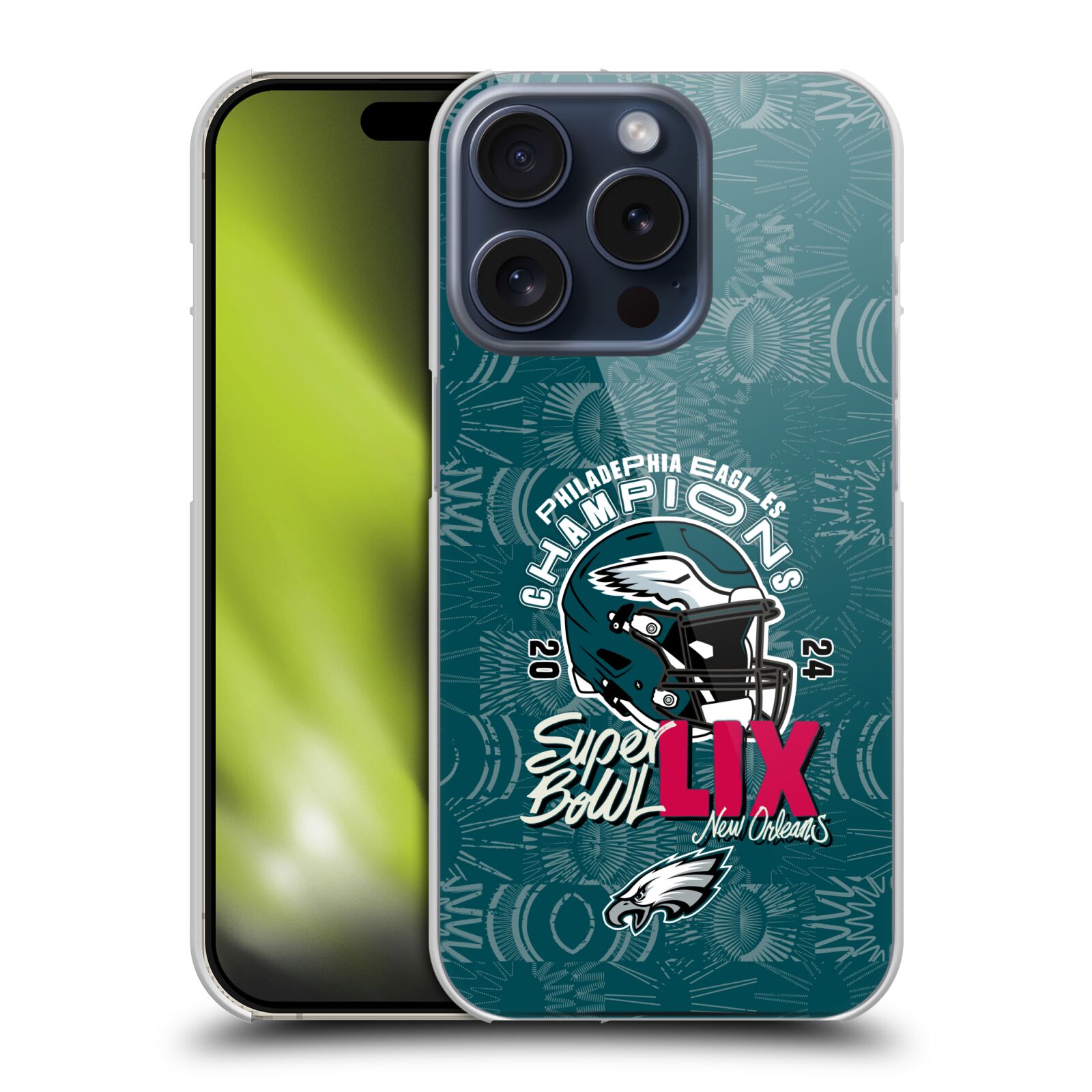 OFFIZIELLE NFL 2025 SUPER BOWL LIX CHAMPIONS-SCHUTZHÜLLE FÜR APPLE iPHONE HANDYS - Bild 11 von 11