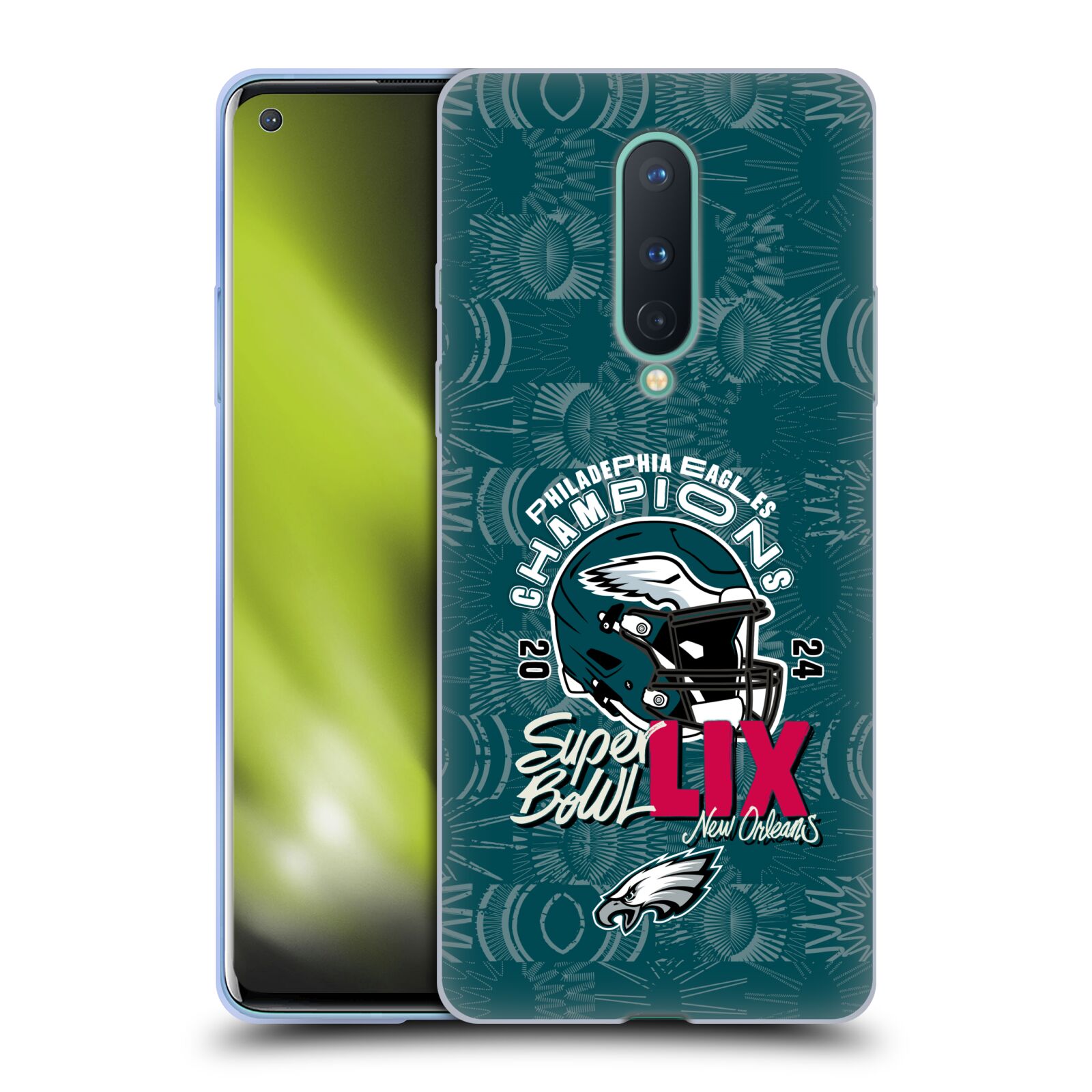 OFFICIAL NFL 2025 SUPER BOWL LIX CHAMPIONS GEL CASE FOR GOOGLE ONEPLUS PHONES - Picture 11 of 11