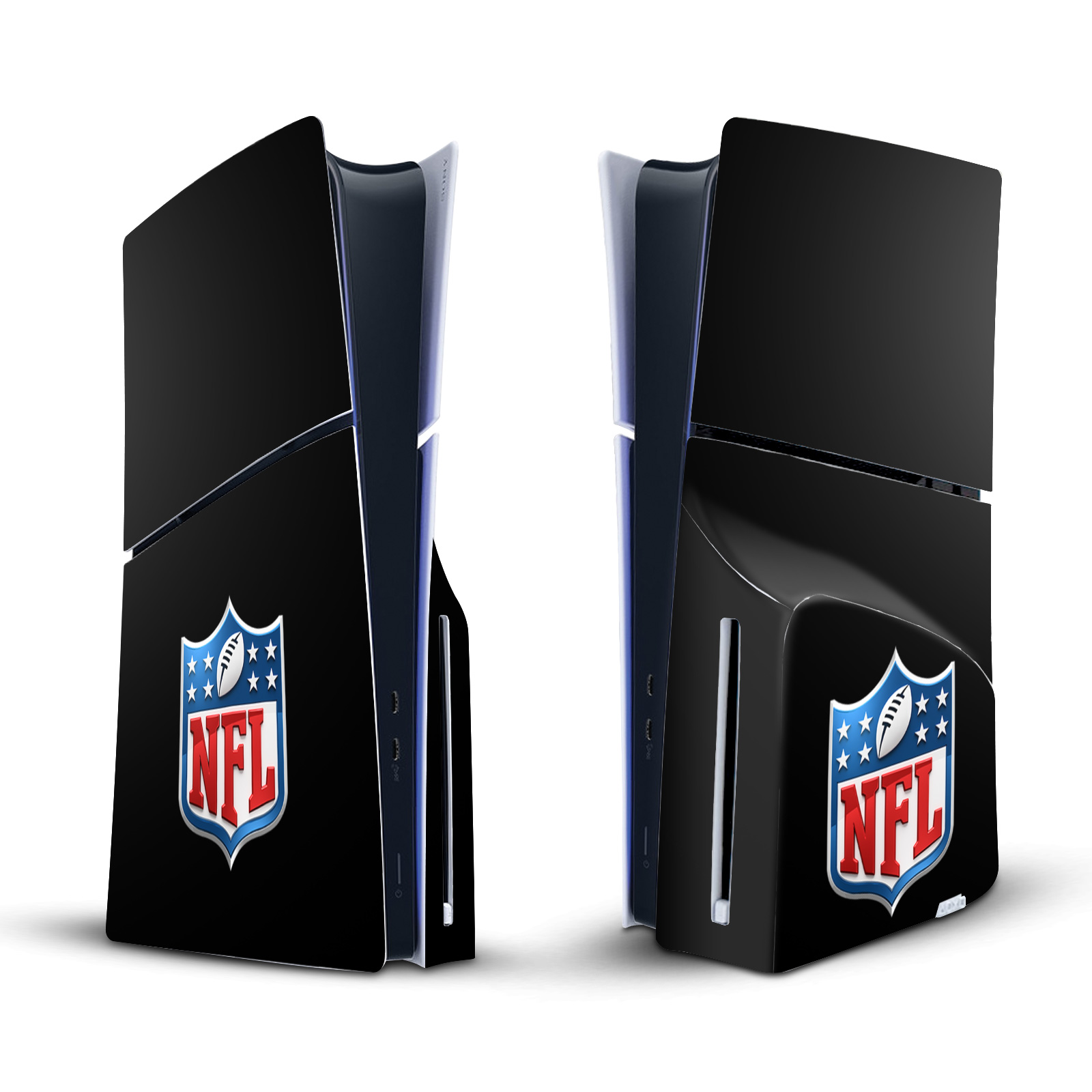 OFFICIAL NFL SHIELD VINYL SKIN DECAL FOR SONY PS5 SLIM/PRO DISC EDITION CONSOLE