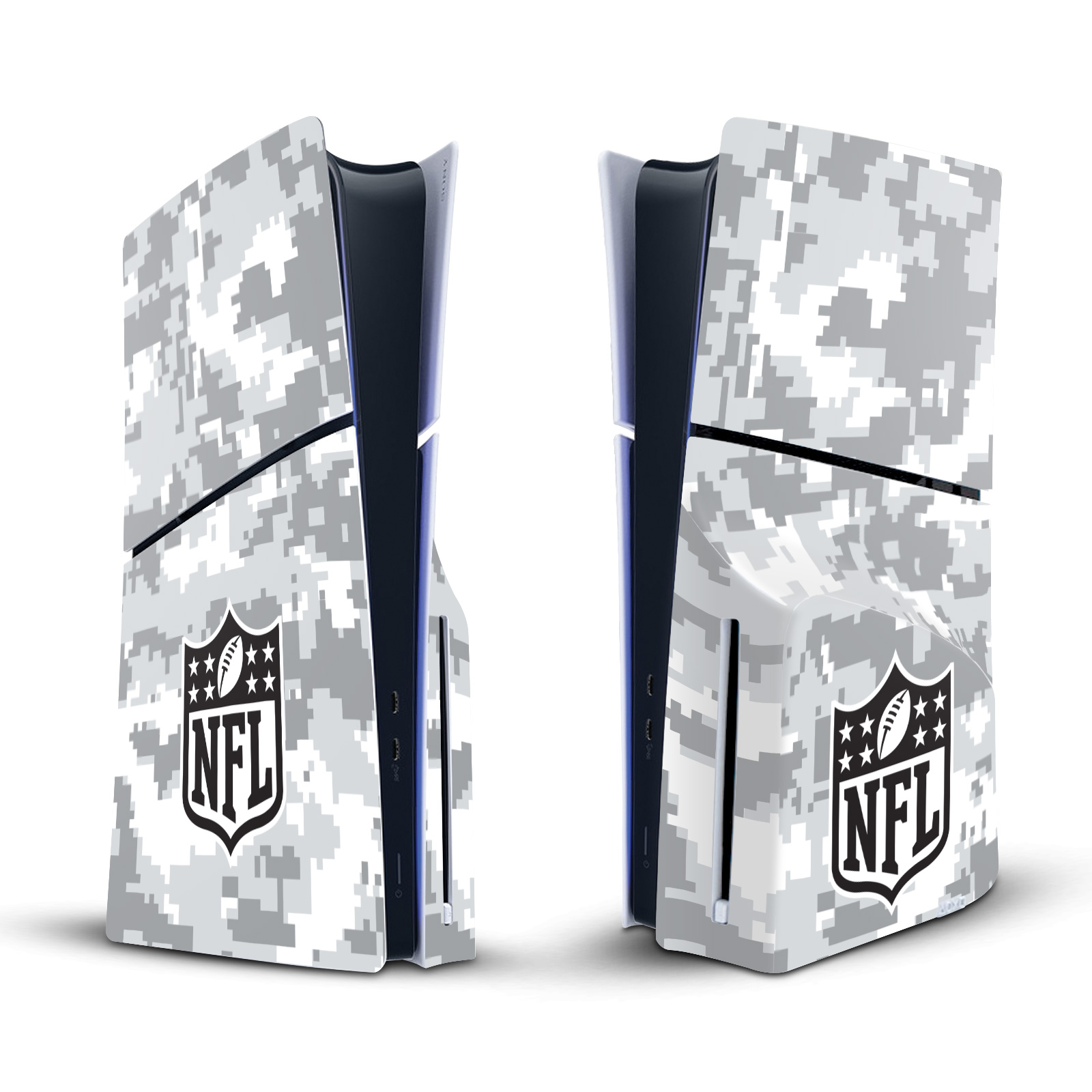 OFFICIAL NFL SHIELD VINYL SKIN DECAL FOR SONY PS5 SLIM/PRO DISC EDITION CONSOLE