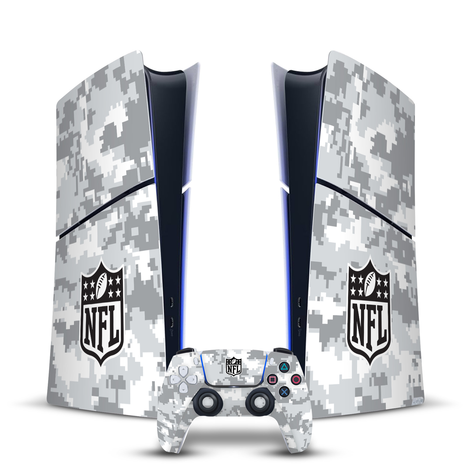 OFFICIAL NFL SHIELD VINYL SKIN FOR SONY PS5 SLIM/PRO DIGITAL EDITION BUNDLE