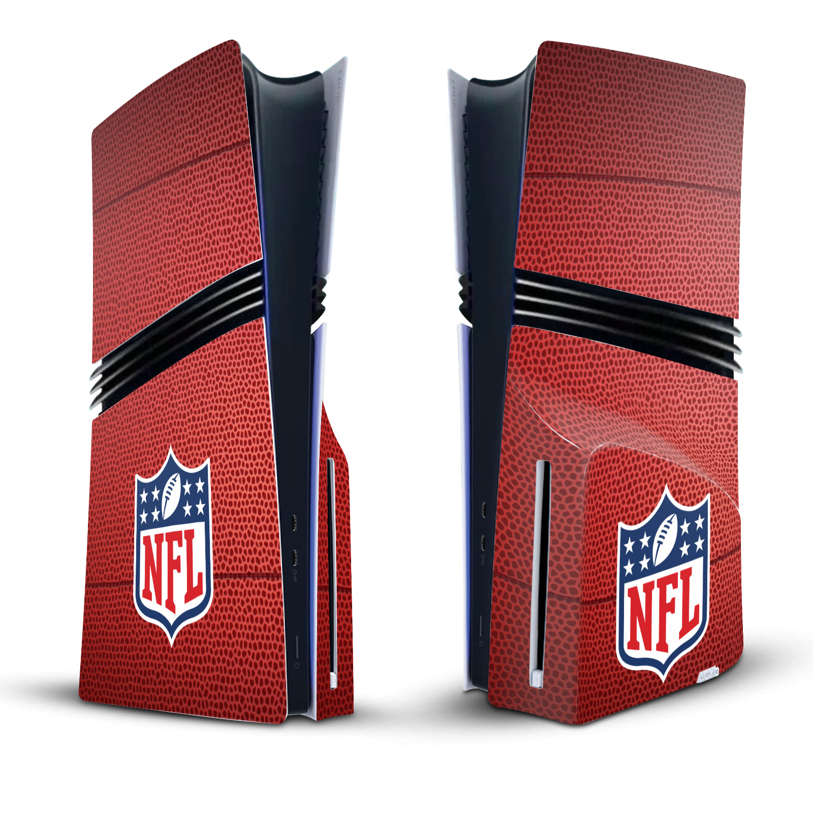 OFFICIAL NFL SHIELD VINYL SKIN FOR SONY PS5 PRO DISC EDITION CONSOLE