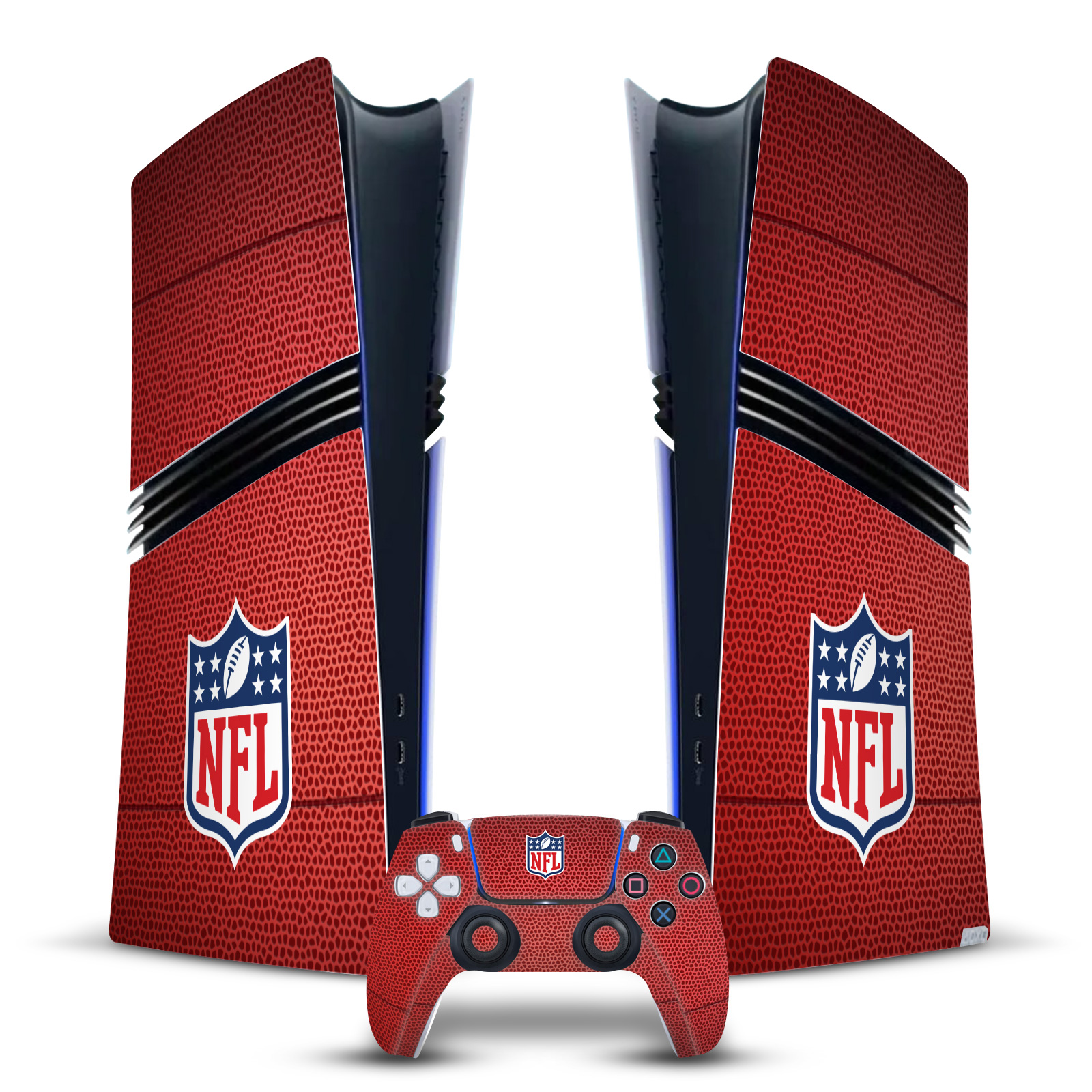 OFFICIAL NFL SHIELD VINYL SKIN FOR SONY PS5 PRO DIGITAL EDITION BUNDLE