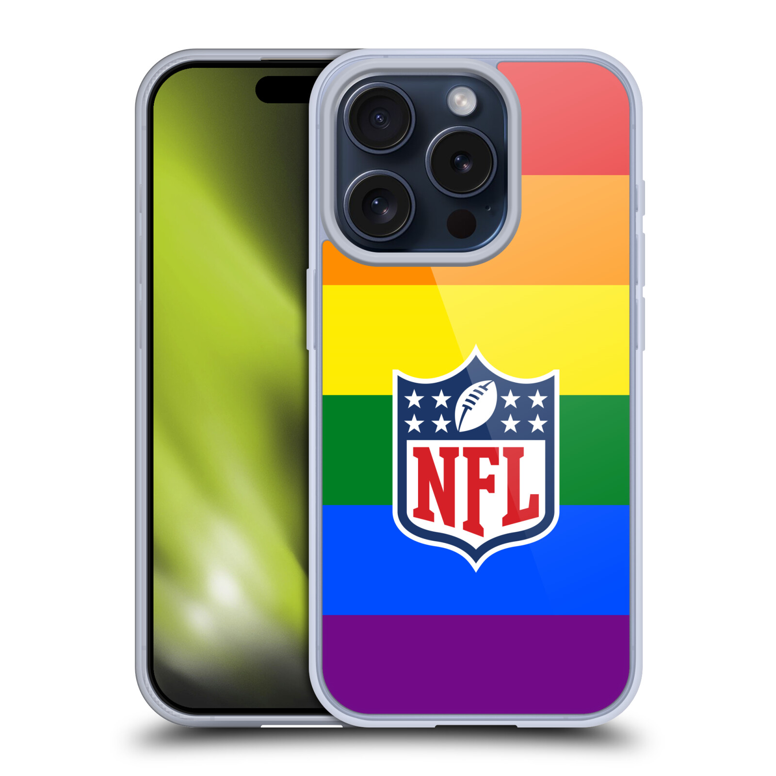 OFFICIAL NFL SHIELD SOFT GEL CASE FOR APPLE iPHONE PHONES - Picture 14 of 15