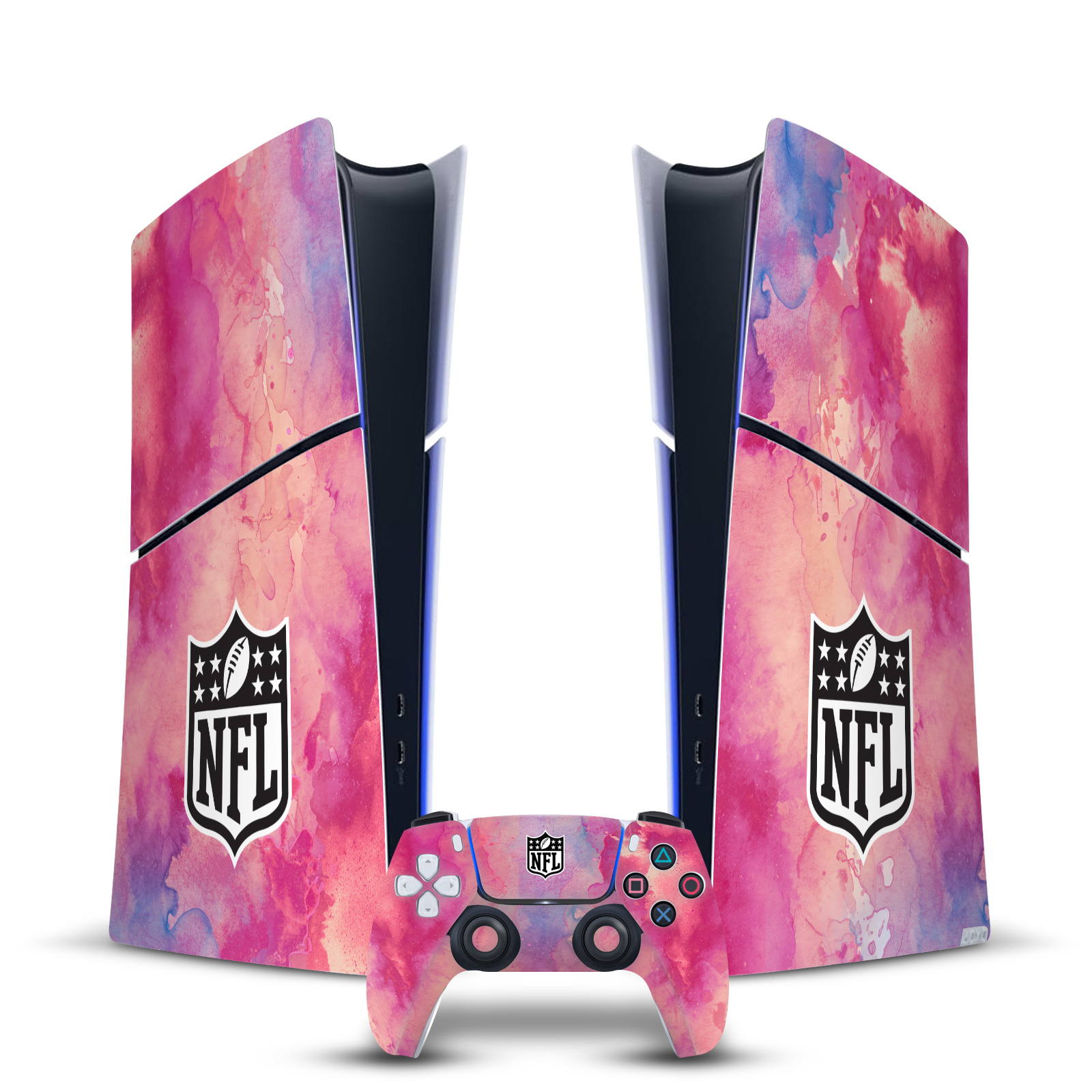 OFFICIAL NFL SHIELD VINYL SKIN FOR SONY PS5 SLIM/PRO DIGITAL EDITION BUNDLE