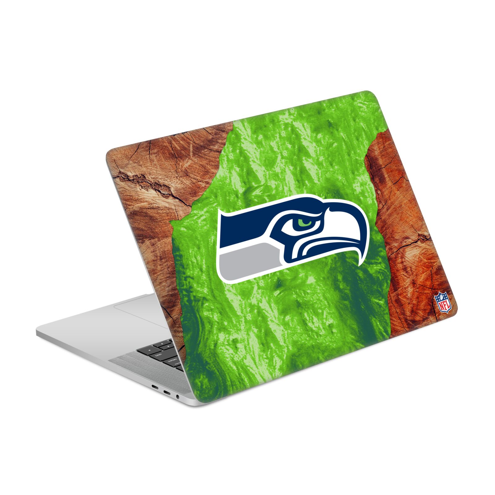 OFFICIAL NFL SEATTLE SEAHAWKS VINYL SKIN DECAL FOR APPLE MACBOOK AIR PRO 13 - 16 - 第 21/21 張圖片