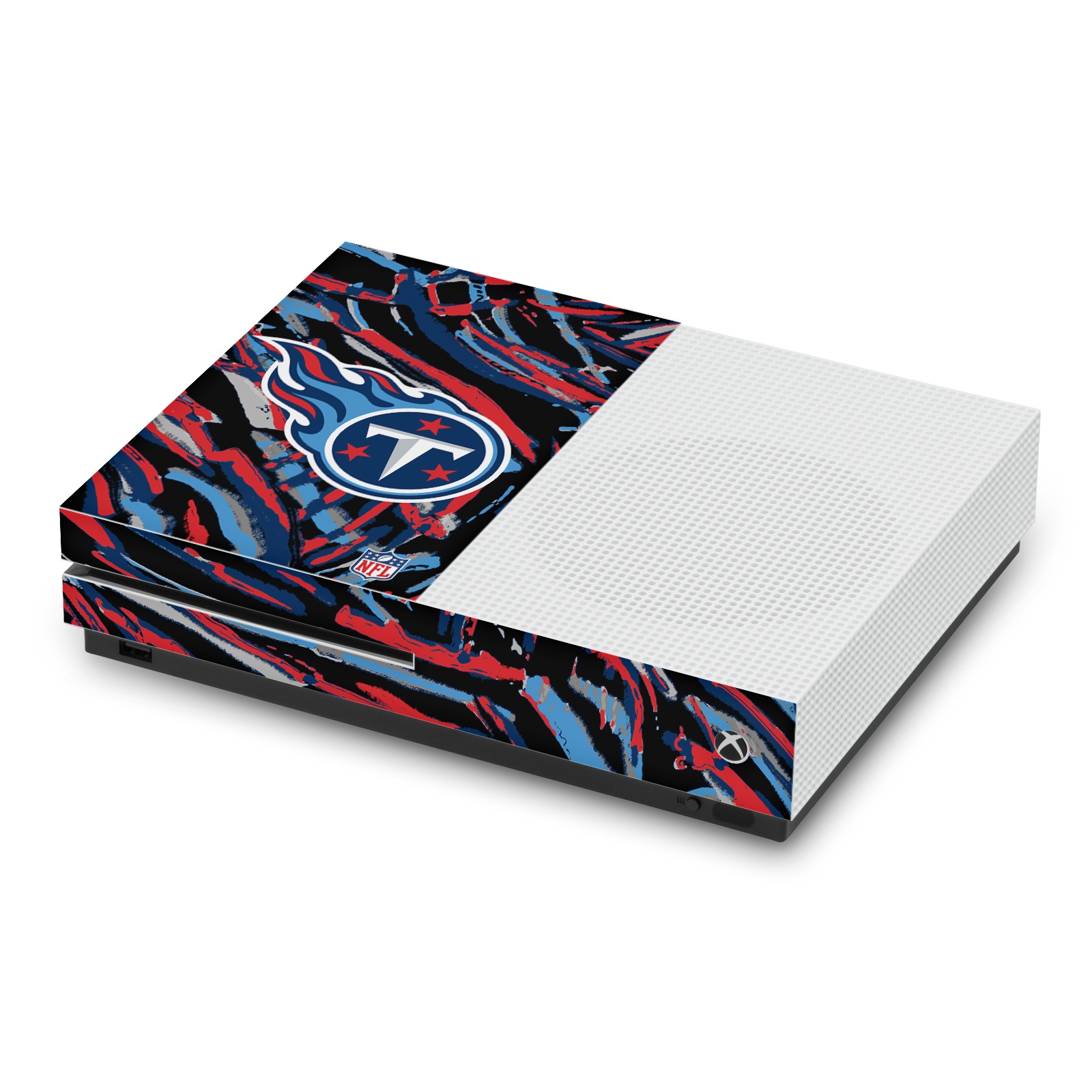 NFL TENNESSEE TITANS VINYL STICKER SKIN DECAL FOR XBOX ONE S CONSOLE