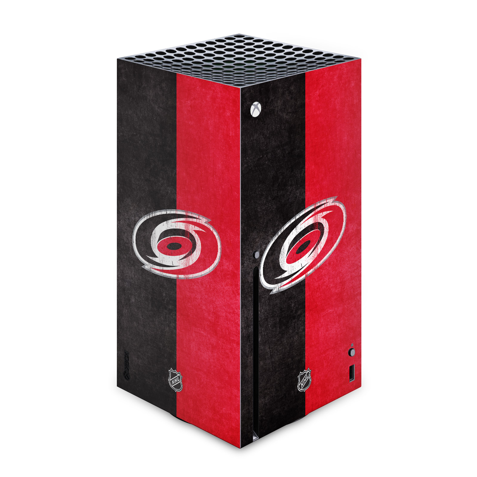 OFFICIAL NHL CAROLINA HURRICANES VINYL SKIN DECAL FOR XBOX SERIES X CONSOLE